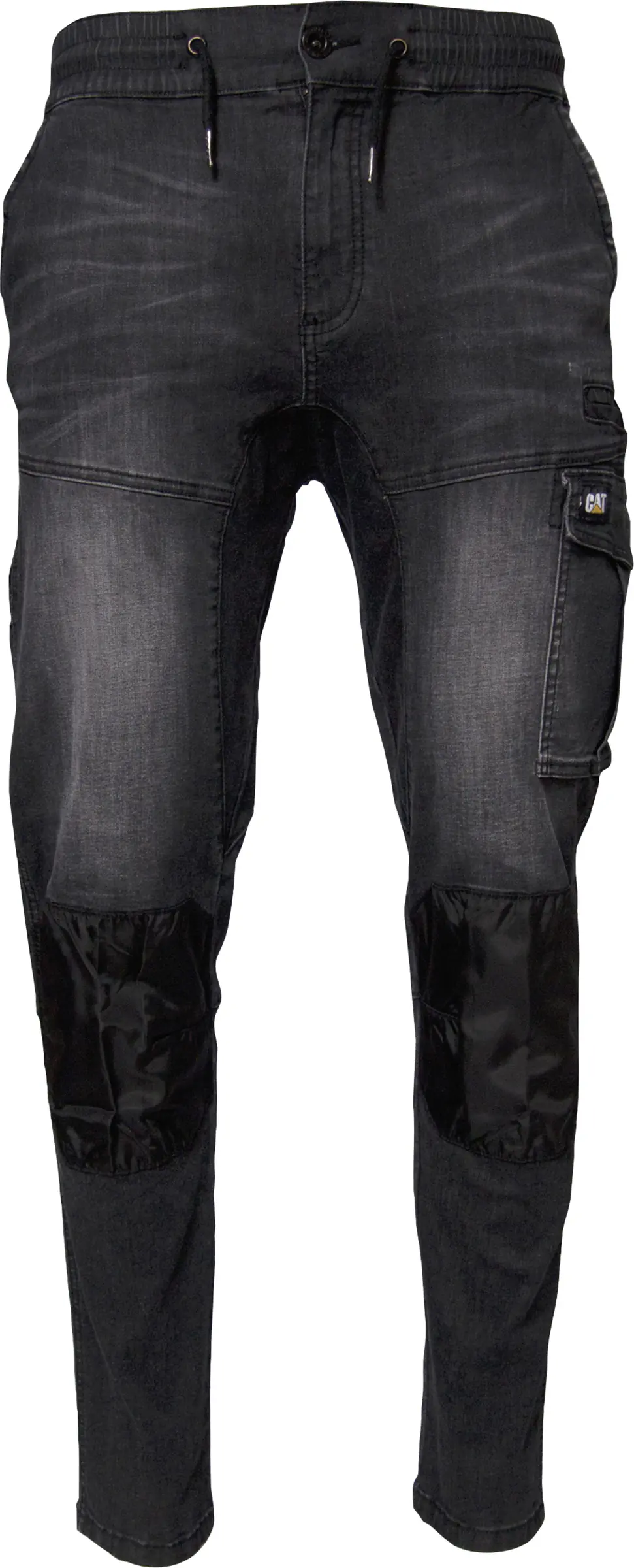 CAT Arbeitshose Dynamic denim schwarz