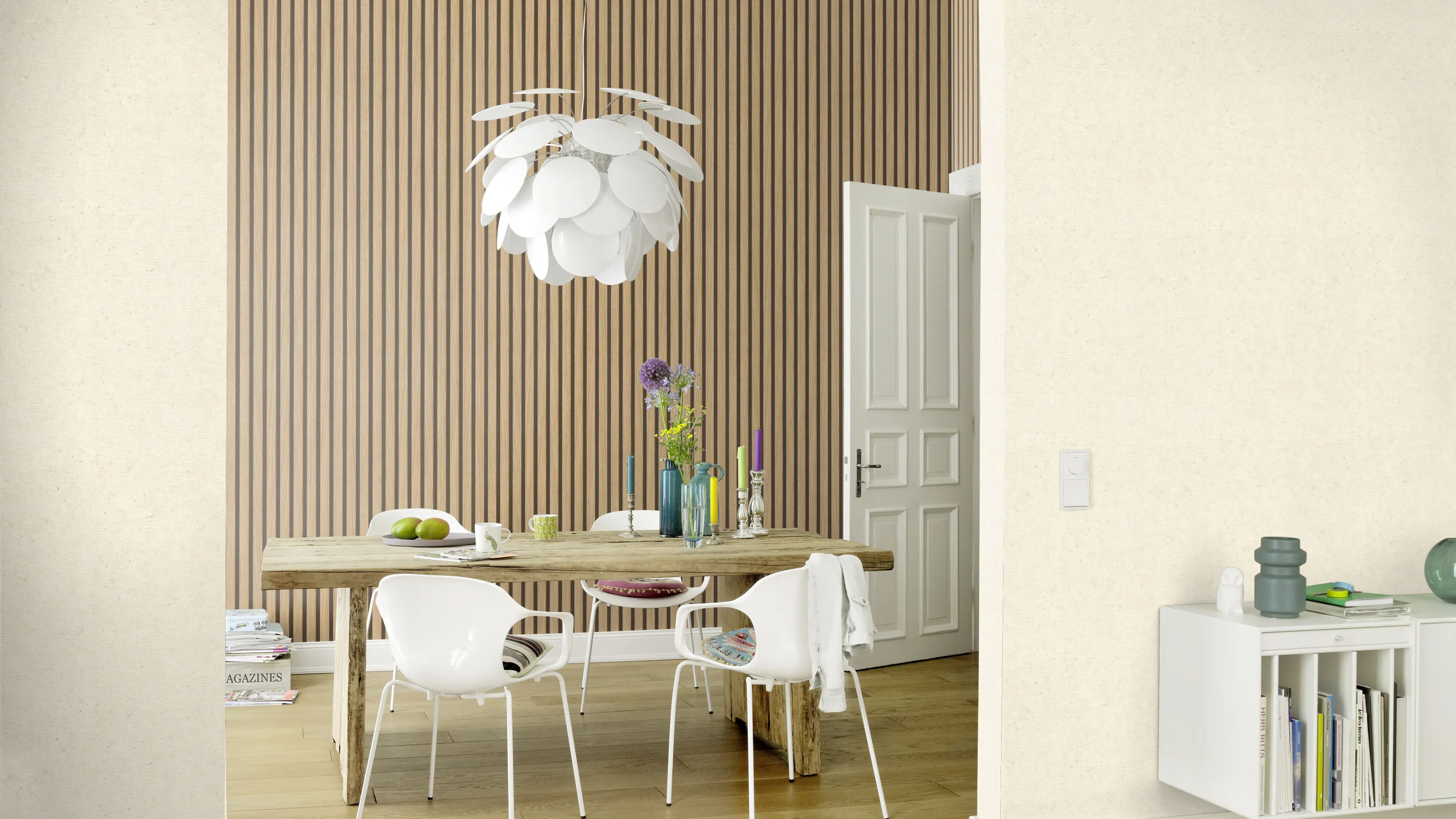 Rasch Vliestapete 499322 Factory V, Alistolüamee braun, 10,05 x 0,53 m