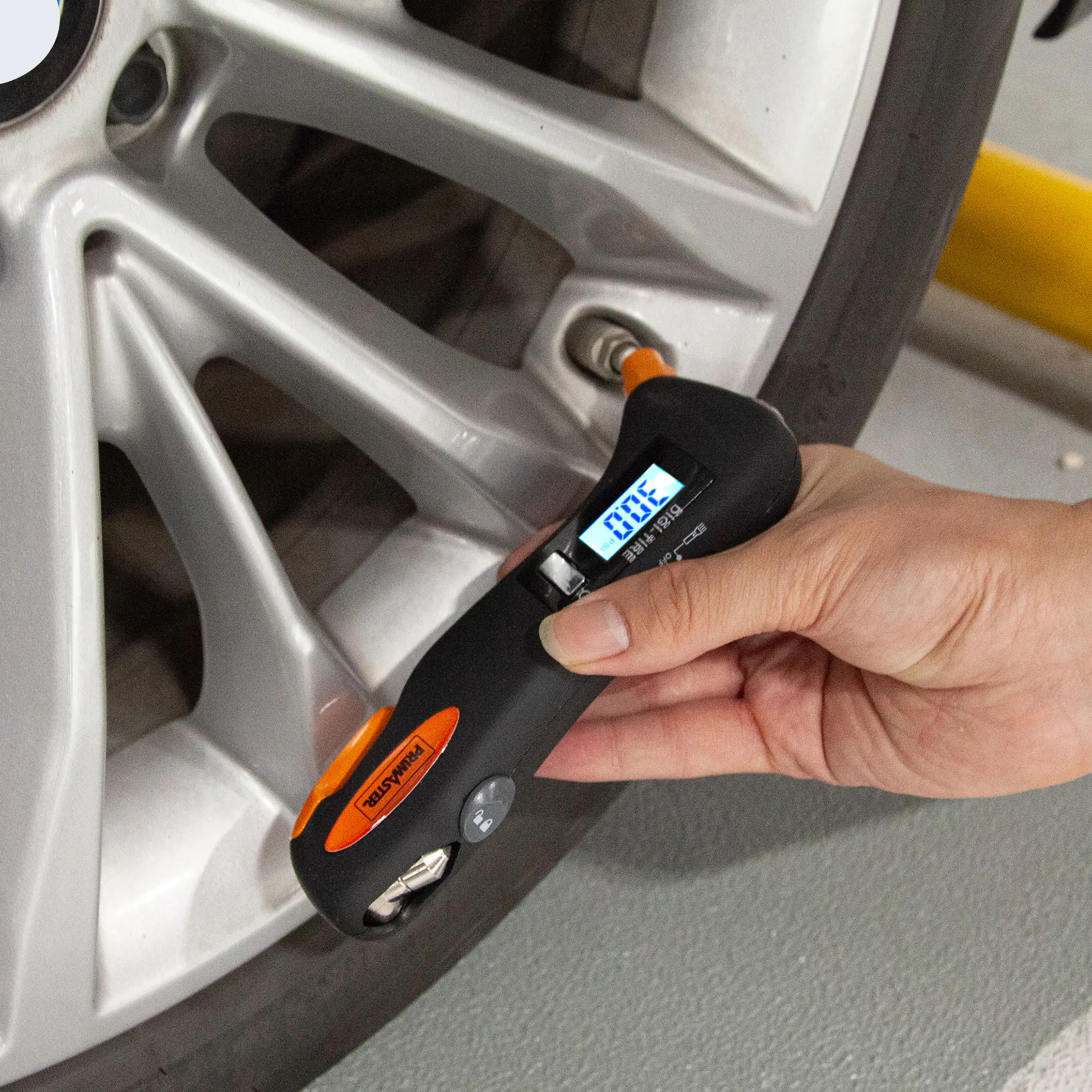 Primaster Reifendruckprüfer digital 5 in 1 Primaster Reifendruckprüfer digital 5 in 1