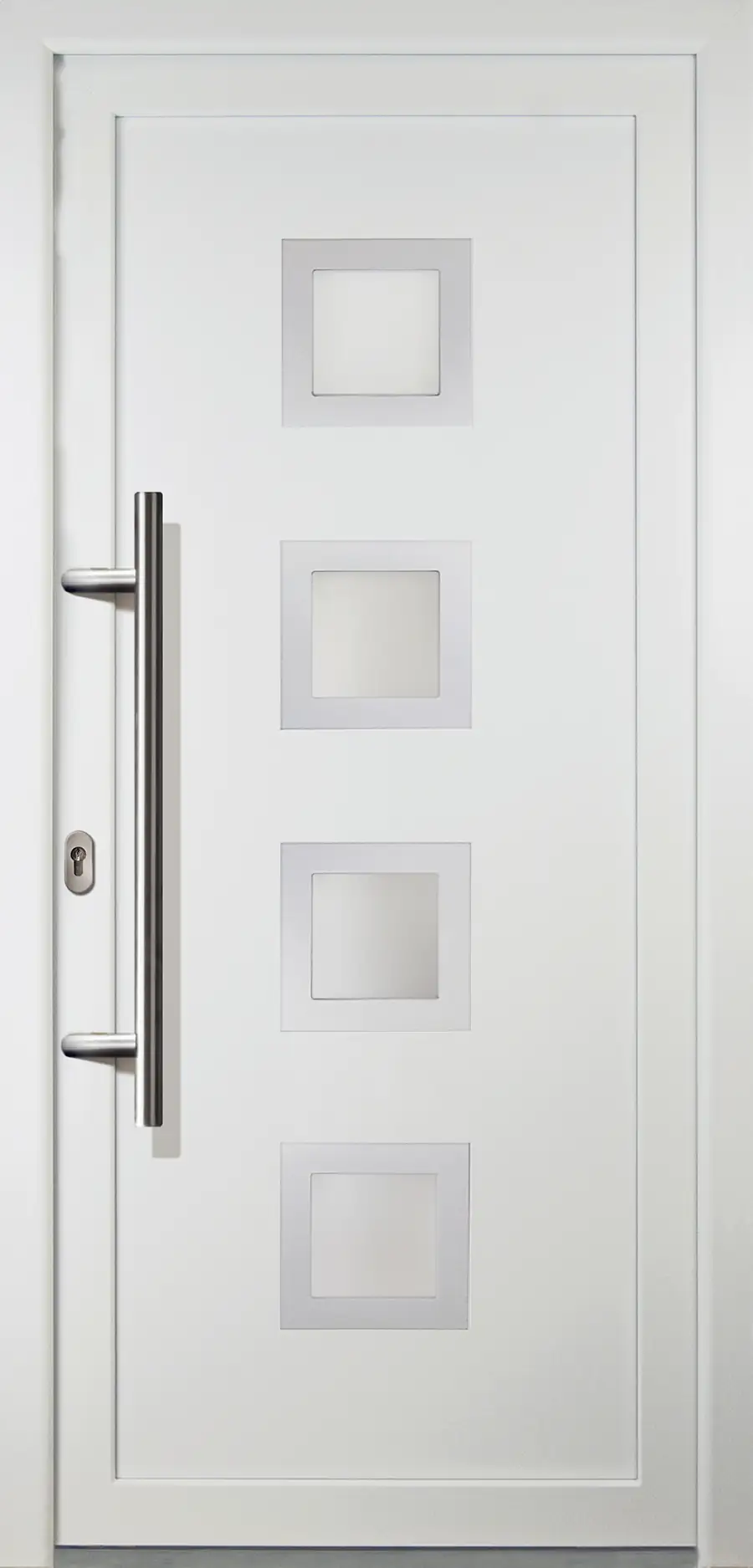 4057209980929 Meeth Haustür Signum PVC Modell 84 98 x 208 cm, DIN links, weiß