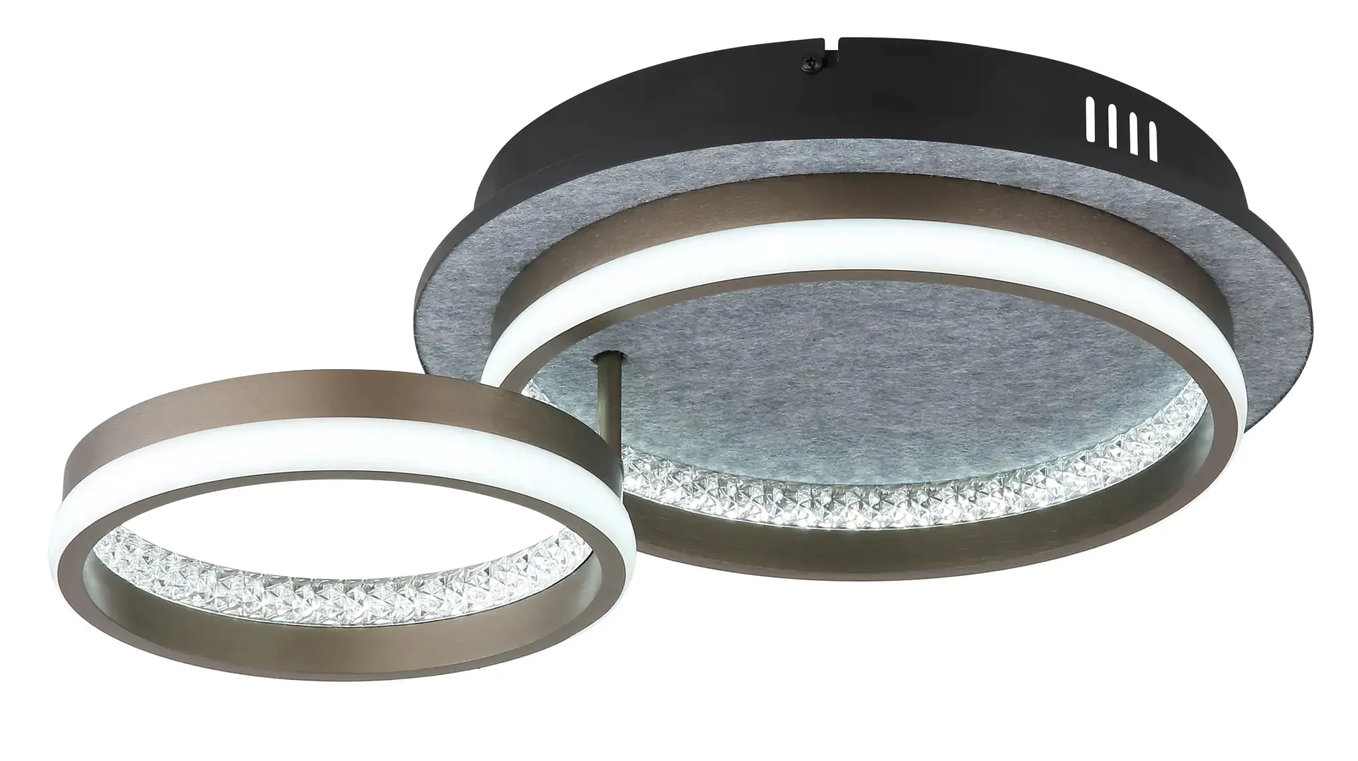 Globo LED-Deckenleuchte DELLA 2 Ringe Globo LED-Deckenleuchte DELLA 2 Ringe