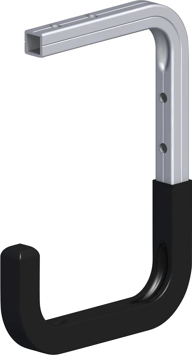 coaxis®-Wand- und Deckenhaken, gummiert 150 x 255 x 155 mm schwarz coaxis®-Wand- und Deckenhaken, gummiert 150 x 255 x 155 mm schwarz