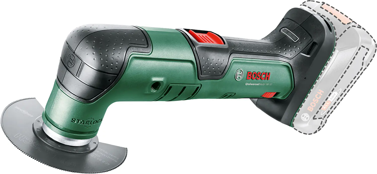 Bosch Akku-Multifunktionswerkzeug UniversalMulti 18V-32 Solo Bosch Akku-Multifunktionswerkzeug UniversalMulti 18V-32 Solo
