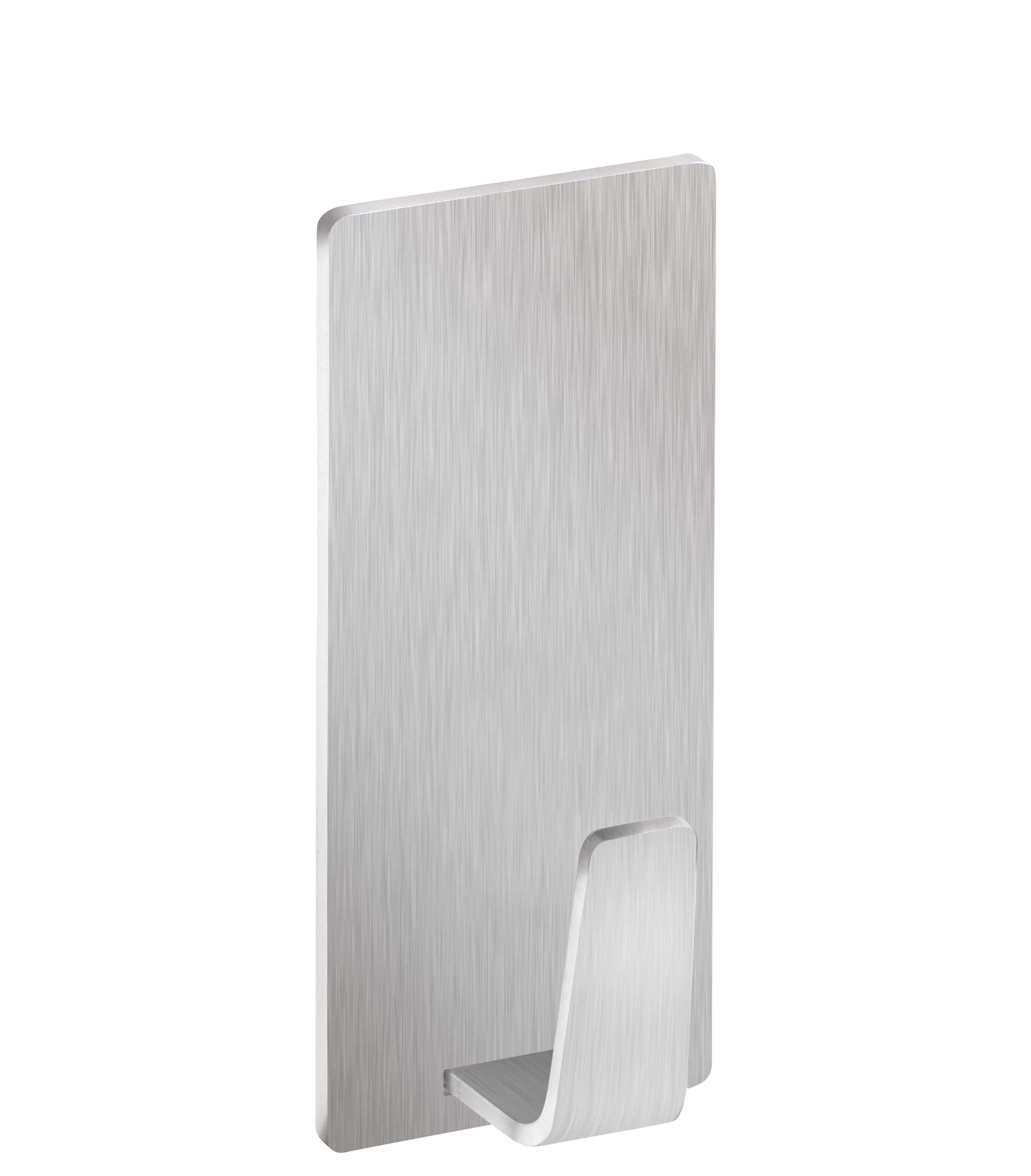 tesa Powerstrips Haken Large Waterproof rechteckig, Edelstahl