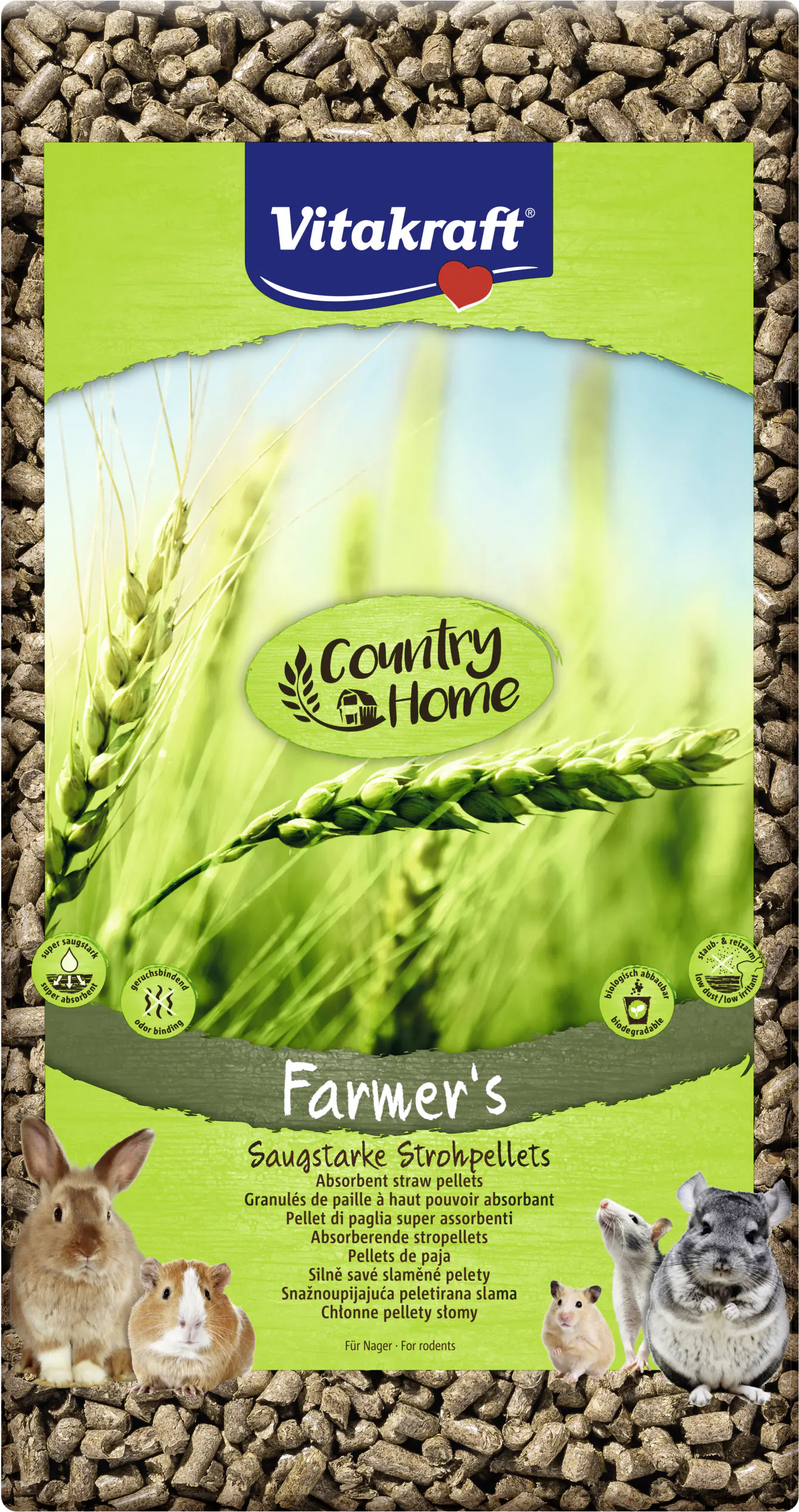 Vitakraft Farmer's Strohpellets 8 kg