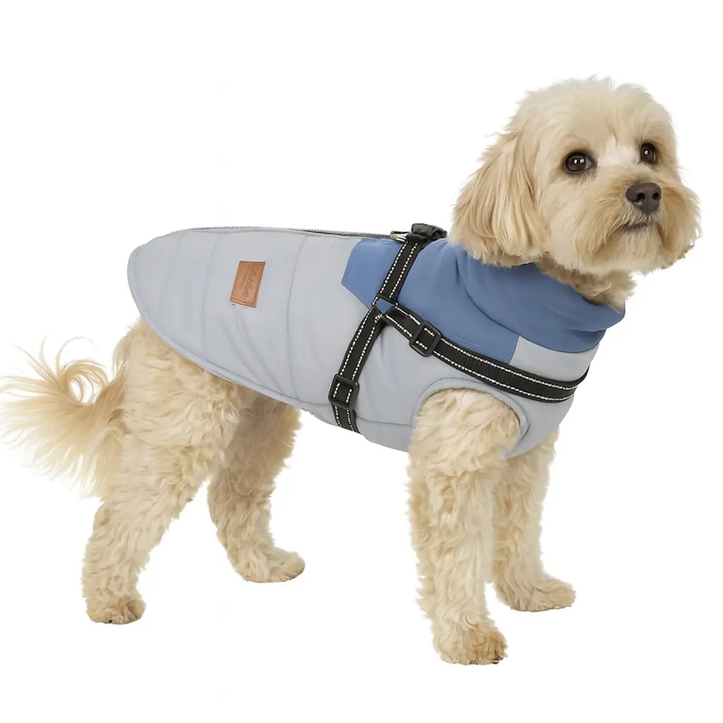 Nobby Hundemantel Jona 2 in 1 hellblau