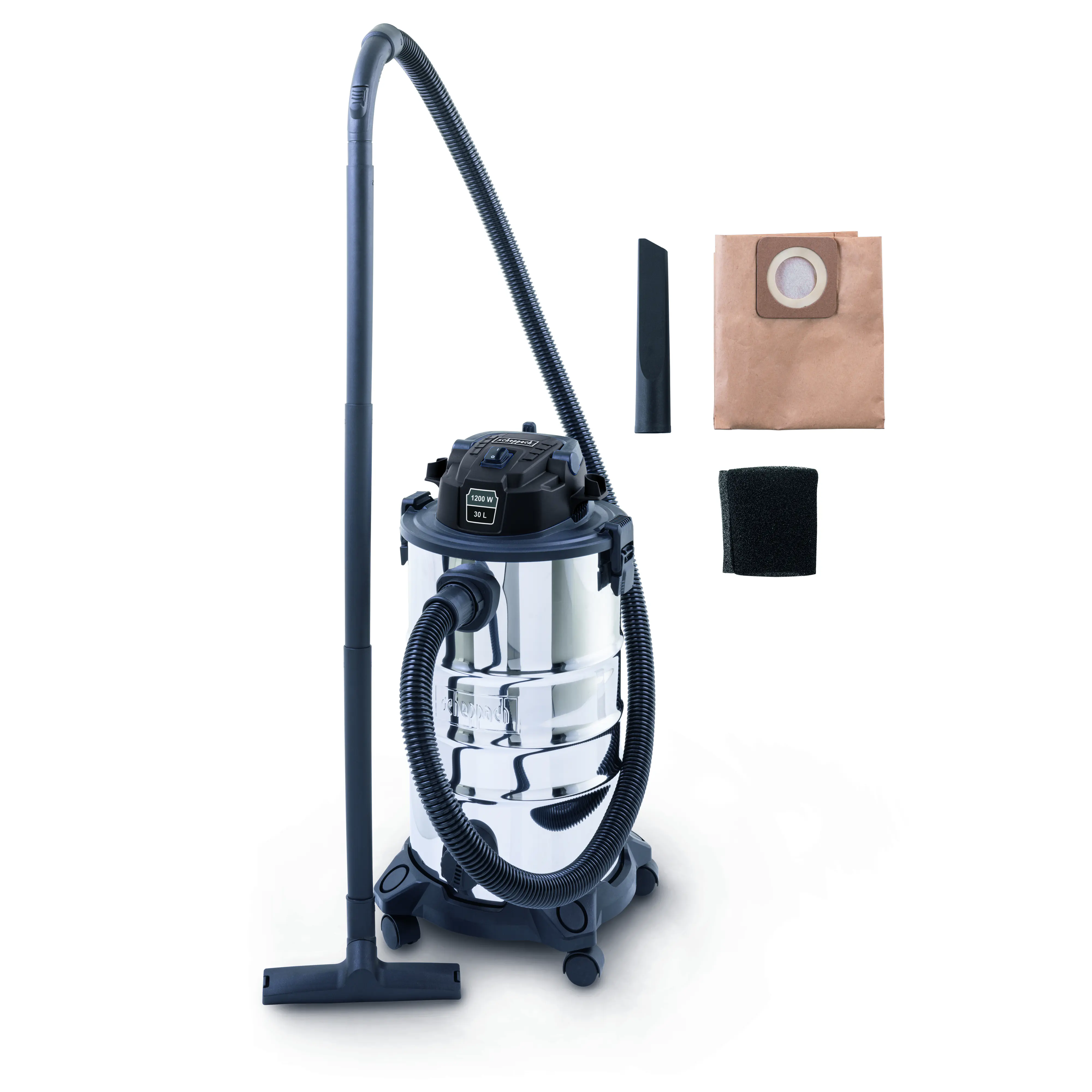 Scheppach Nass-Trockensauger WDV30V2-BE black