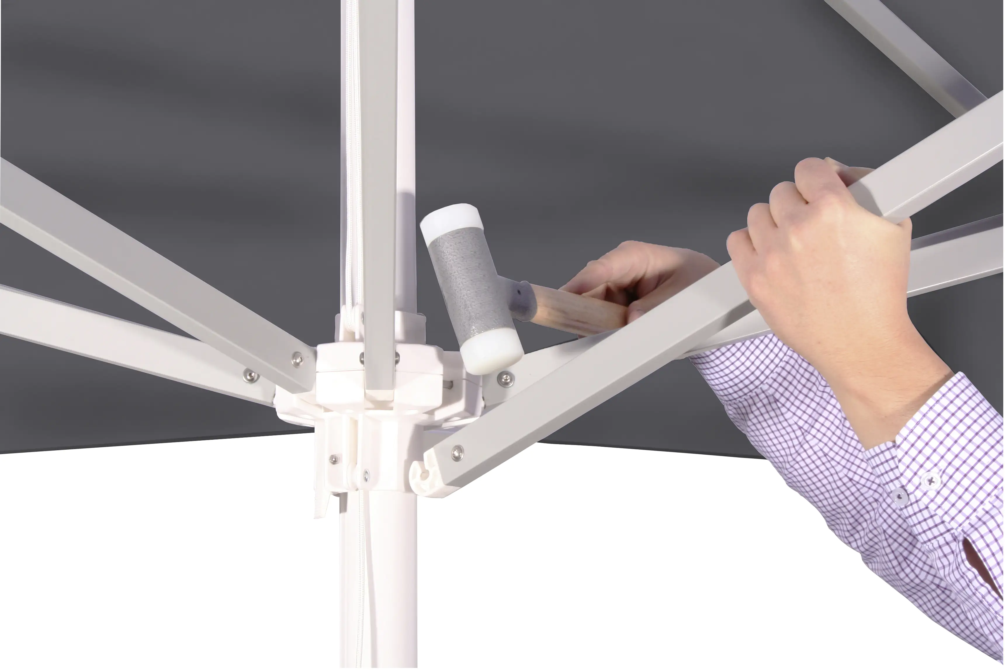 Schneider Sonnenschirm Jumbo anthrazit Ø 400 cm