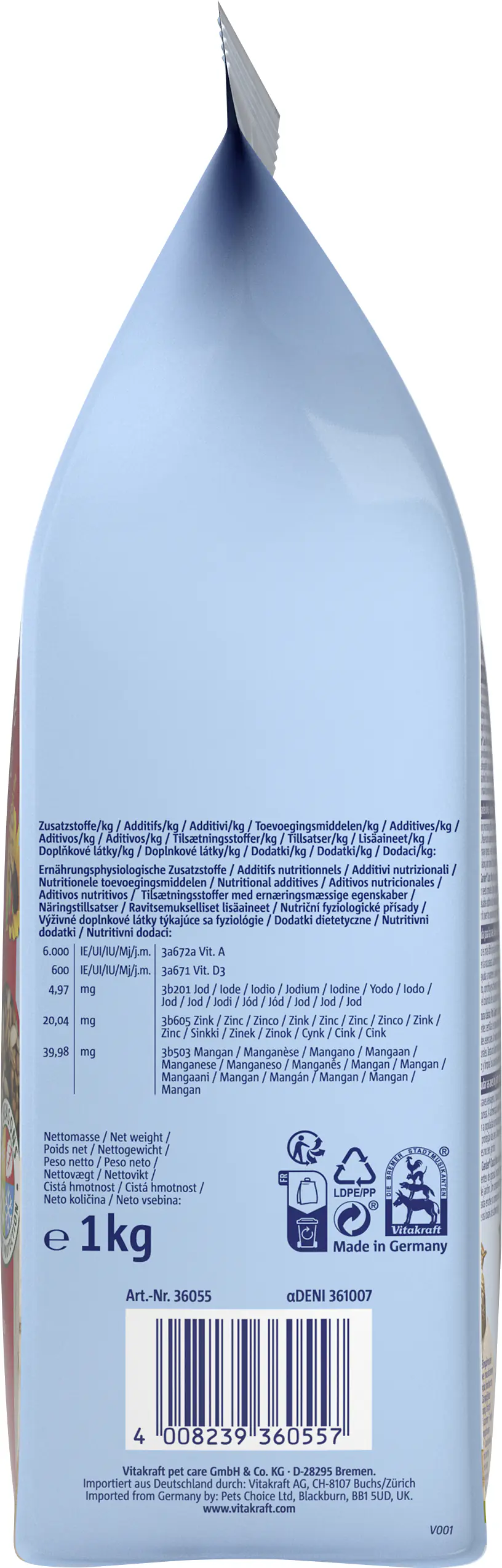 Vitakraft VitaGarden® Classic-Mix 1kg GVO 1 kg