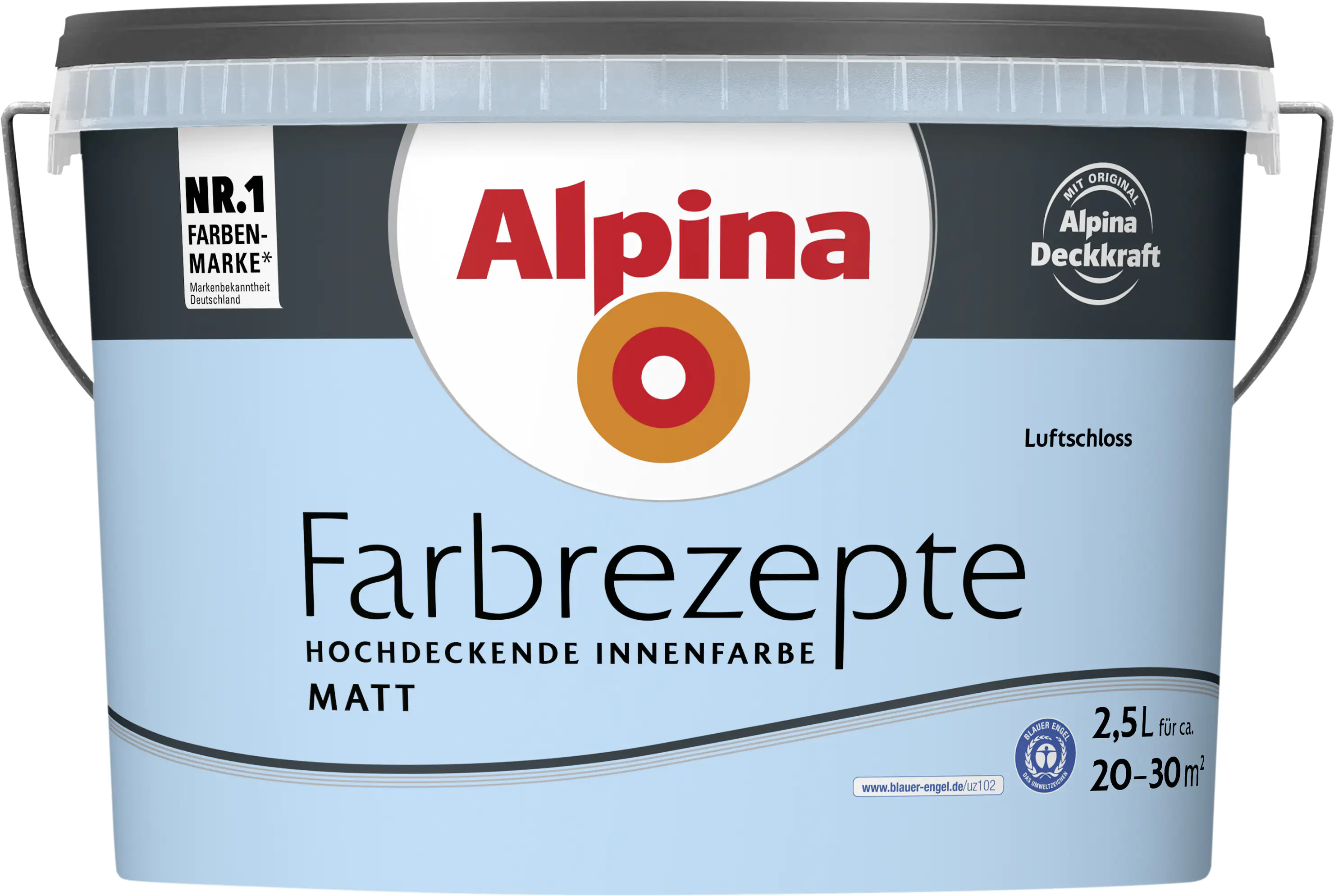 Alpina Farbrezepte Luftschloss matt 2,5 L Alpina Farbrezepte Luftschloss matt 2,5 L