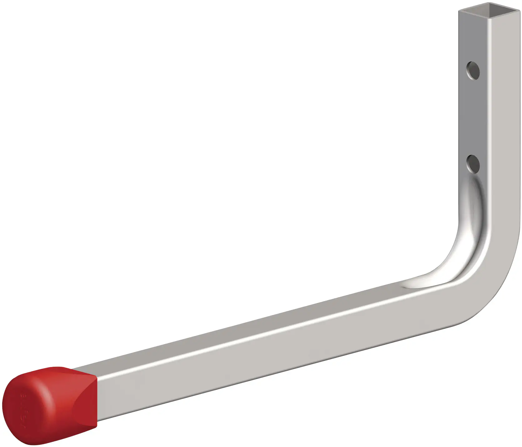 alfer Wandhaken 350 mm 350 x 165 mm Stahl verzinkt Kappe rot alfer Wandhaken 350 mm 350 x 165 mm Stahl verzinkt Kappe rot