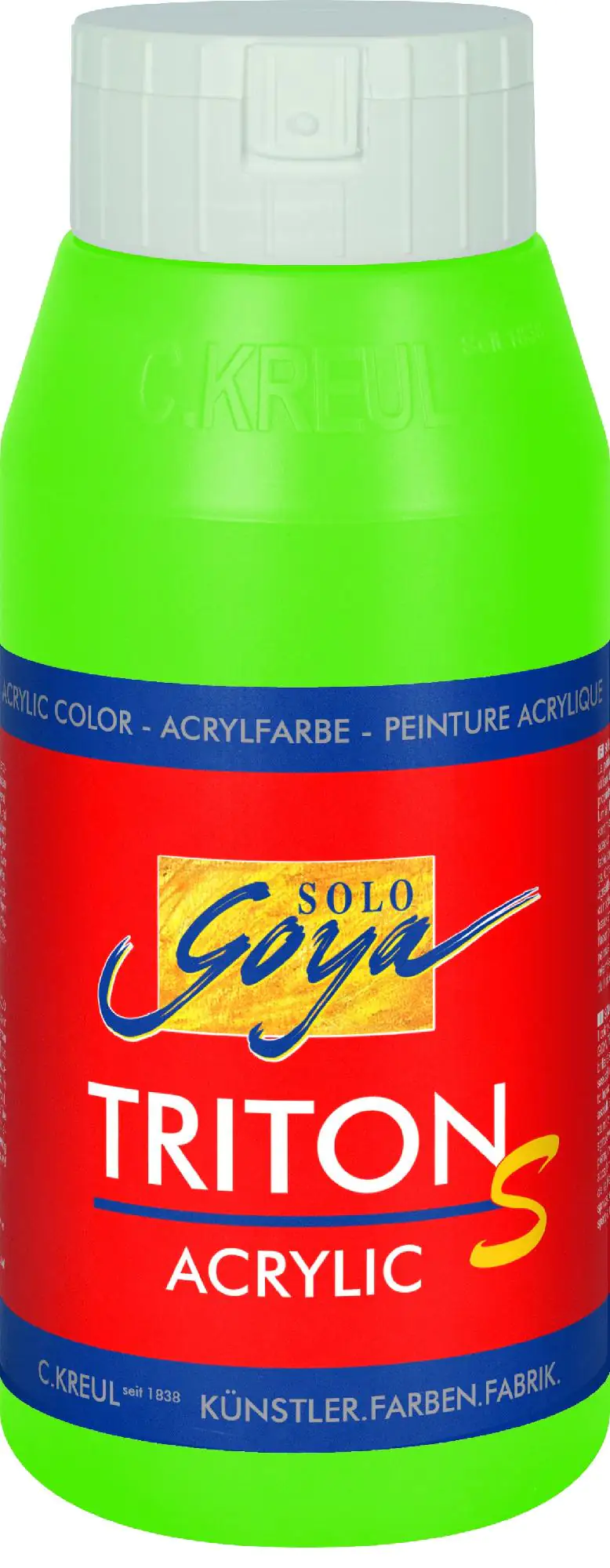 Kreul Solo Goya Acrylic Triton S gelbgrün 750 ml