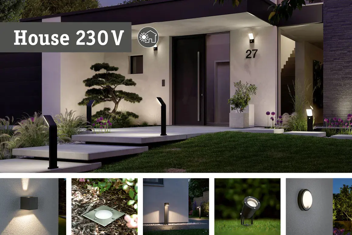 Paulmann LED-Gartenleuchte ZigBee anthrazit dimmbar
