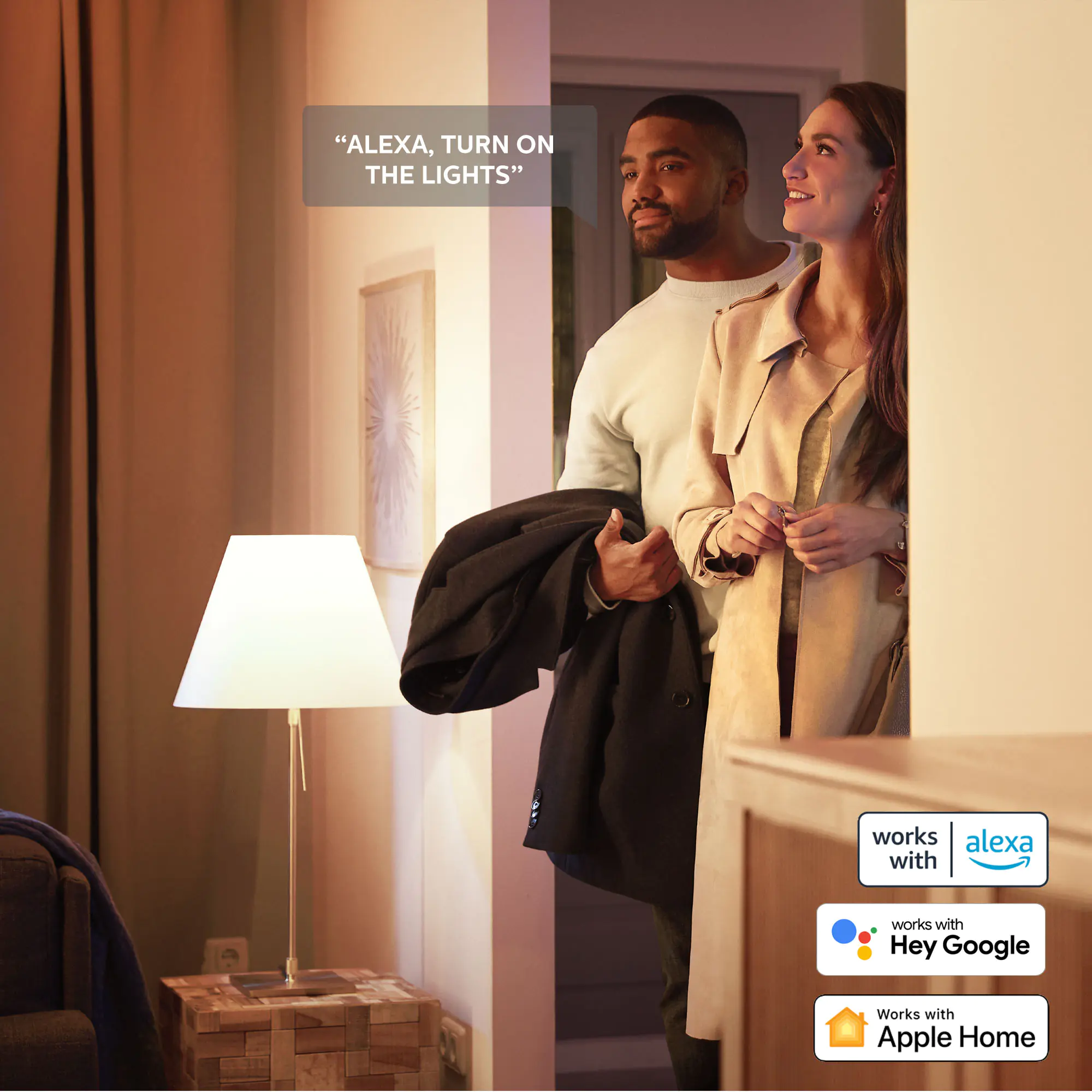 Philips Hue LED-Leuchtmittel Spot GU10 4,2W warmweiß smart Philips Hue LED-Leuchtmittel Spot GU10 4,2W warmweiß smart