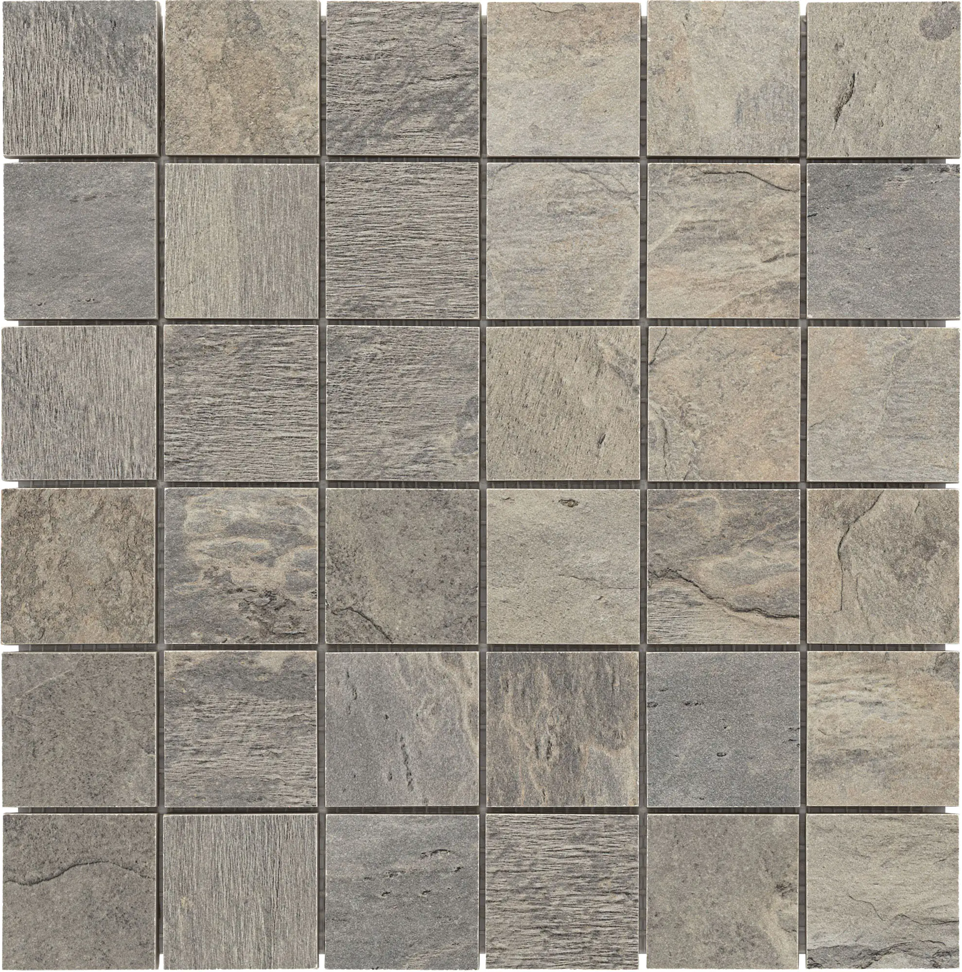 Mosaikfliese Stone Art 30 x 30 cm stonegrey Steinmaß: ca. 4,8 x 4,8 cm