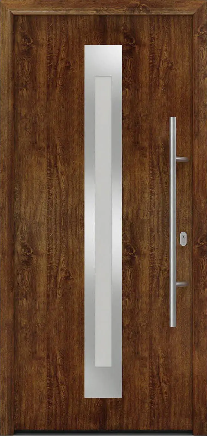 EcoStar Haustür ISOPRO IP 770S dark oak 110 x 210 cm EcoStar Haustür ISOPRO IP 770S dark oak 110 x 210 cm