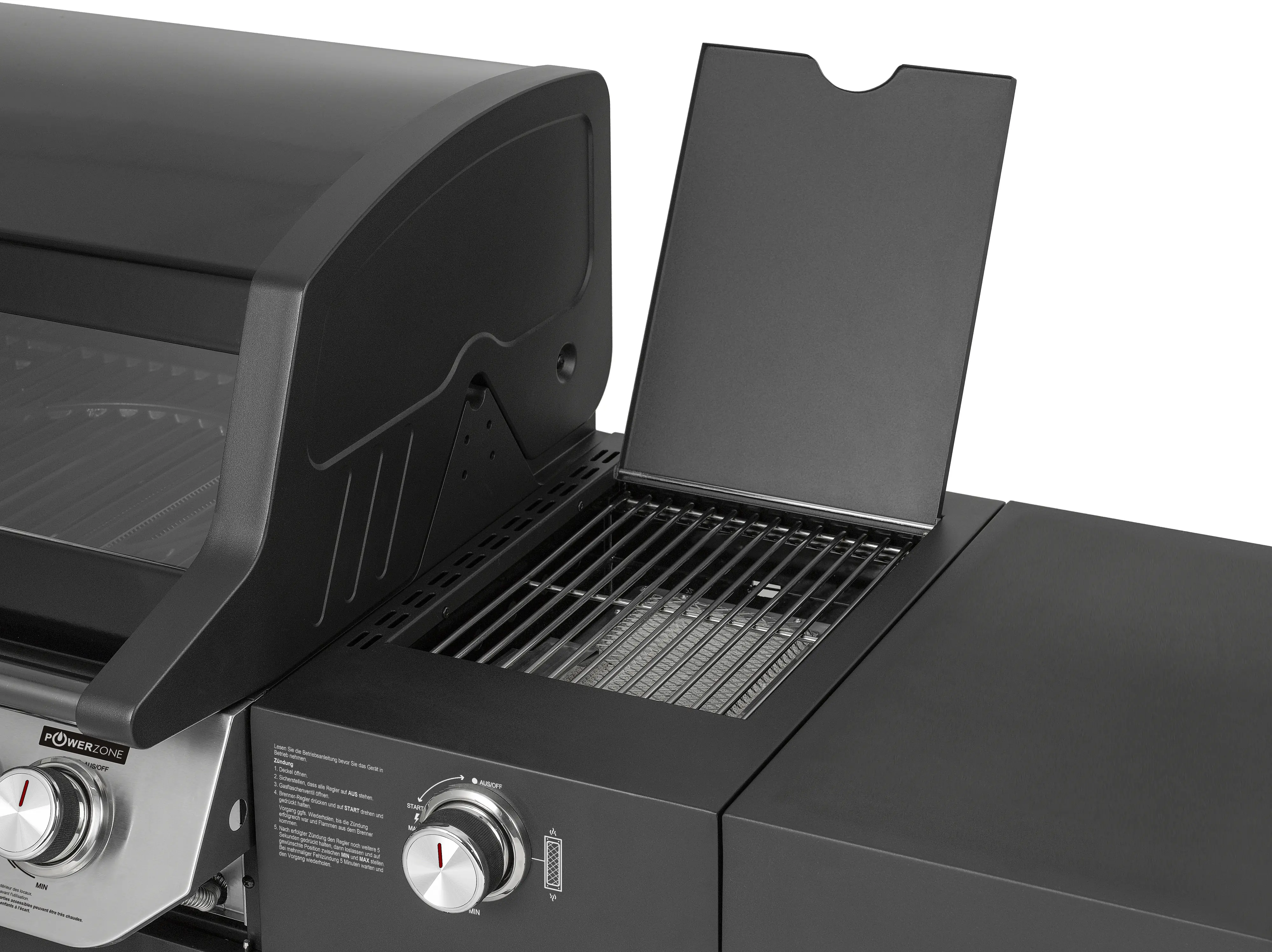 Primaster Outdoorküche Oakfield inkl. Gasgrill + Kühlschrank & Spüle 274 x 122 cm