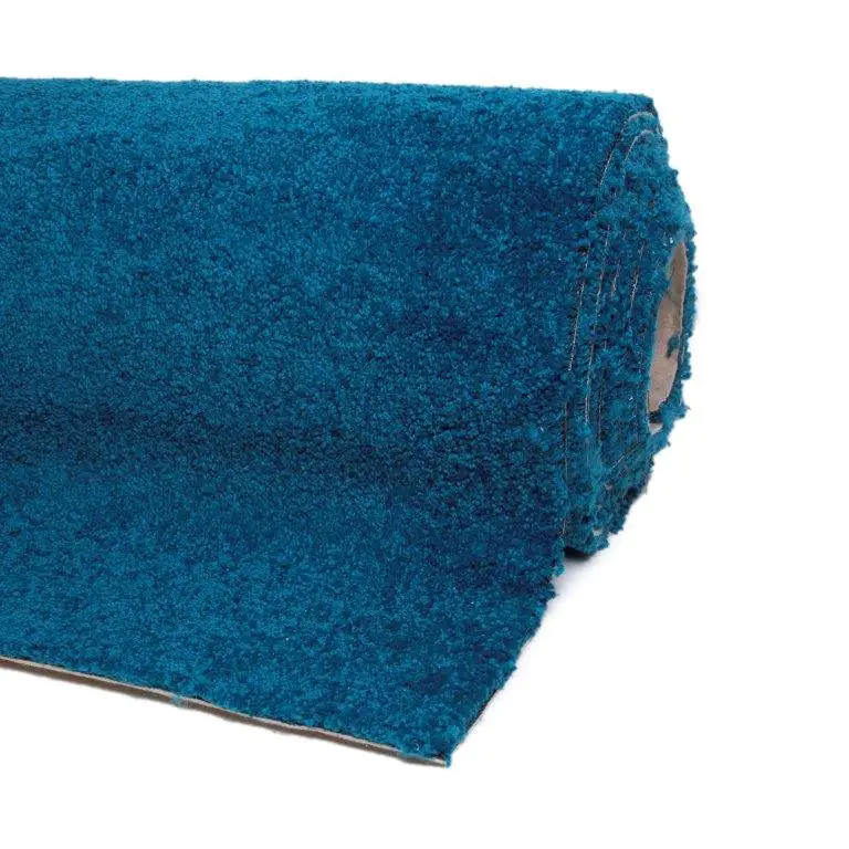Andiamo Teppichboden Bari Coupon im Wunschmaß, aqua, 5 m breit