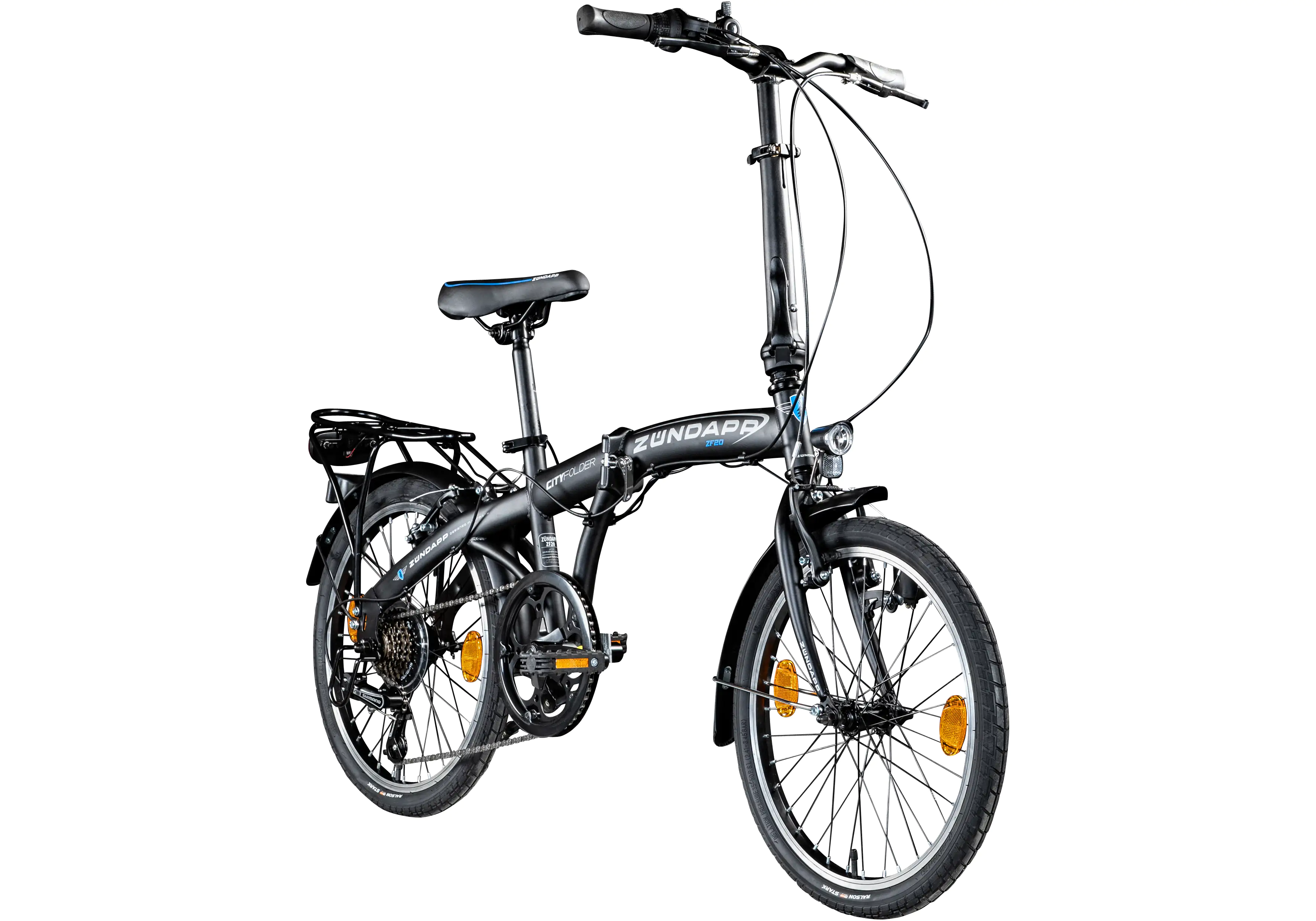 Zündapp Faltrad ZF20 Speed Folder 20 Zoll 6-Gang RH 28,5cm grau Zündapp Faltrad ZF20 Speed Folder 20 Zoll 6-Gang RH 28,5cm grau