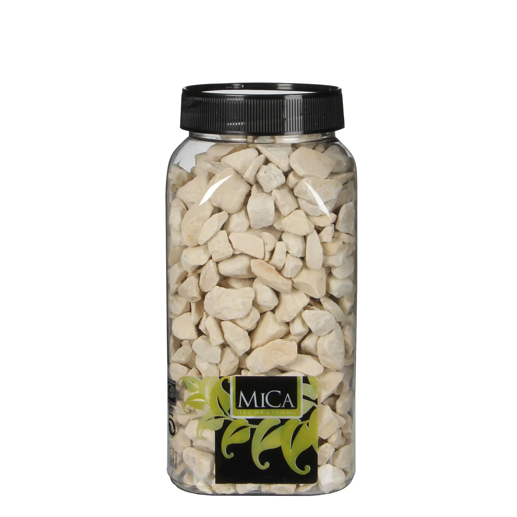 Mica Decorations Dekorative Steine creme 650 ml 1 kg