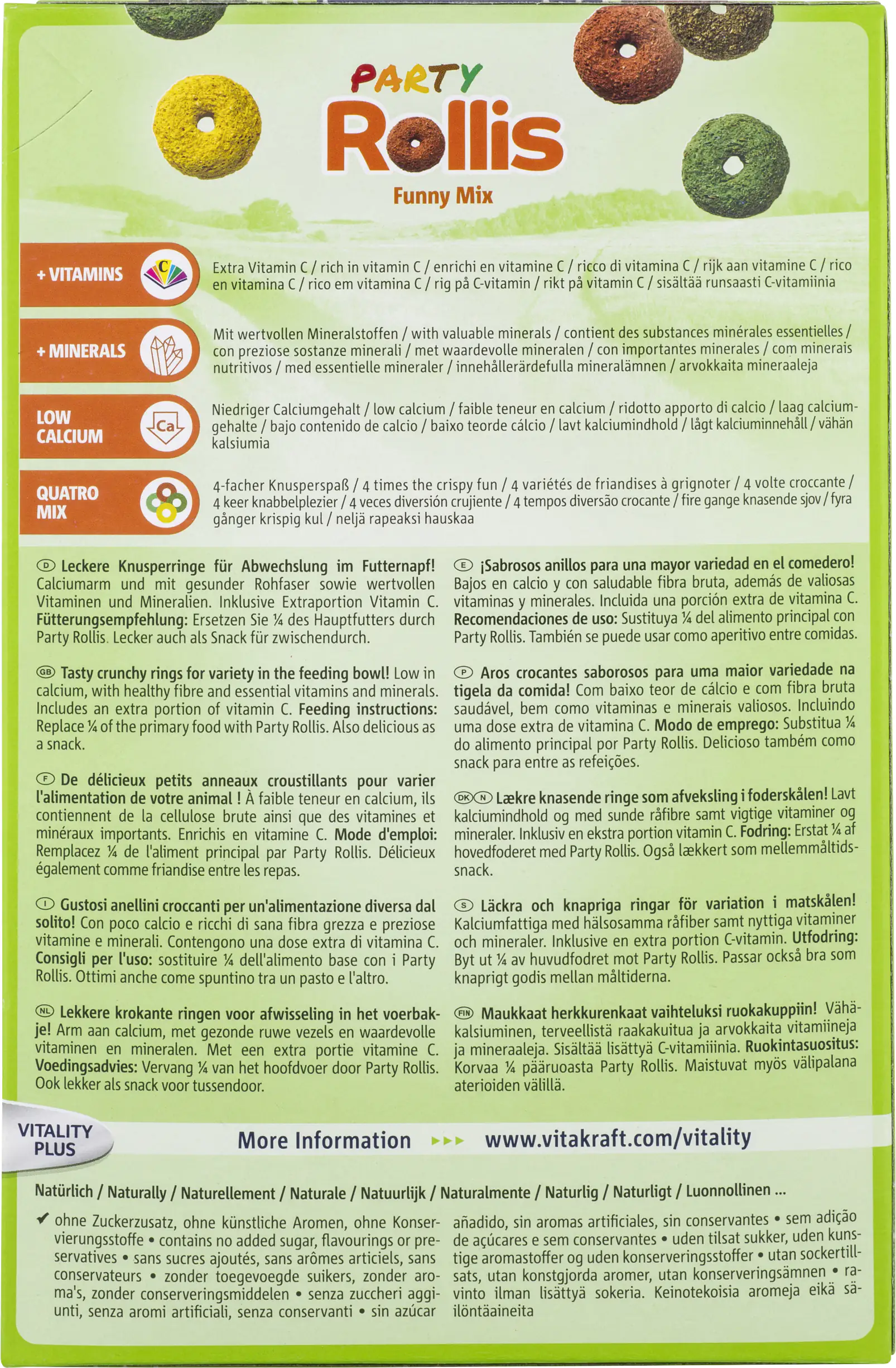 Vitakraft Rollis Party 500 g