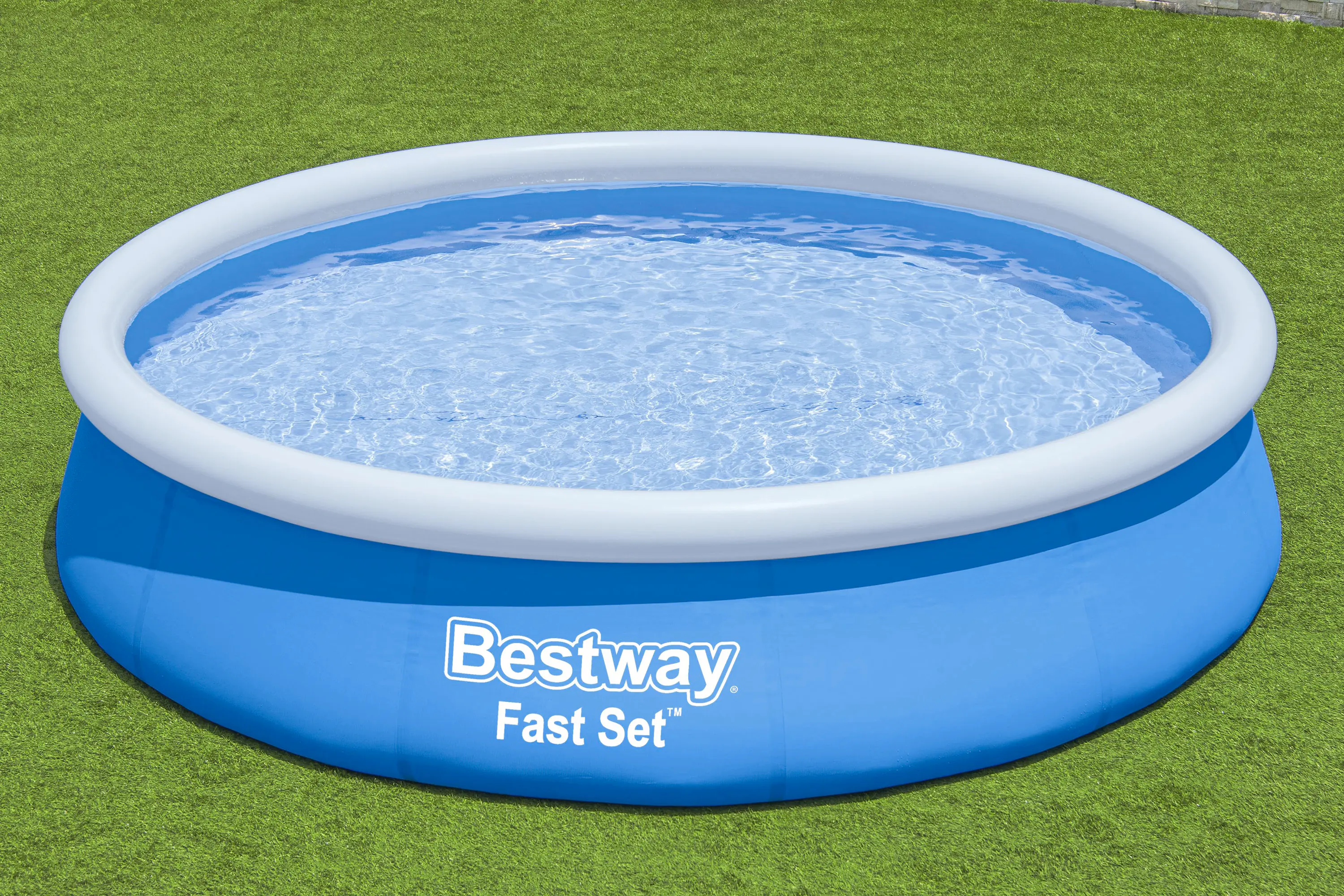 Bestway Pool Fast Set rund Ø 366 x 76 cm blau