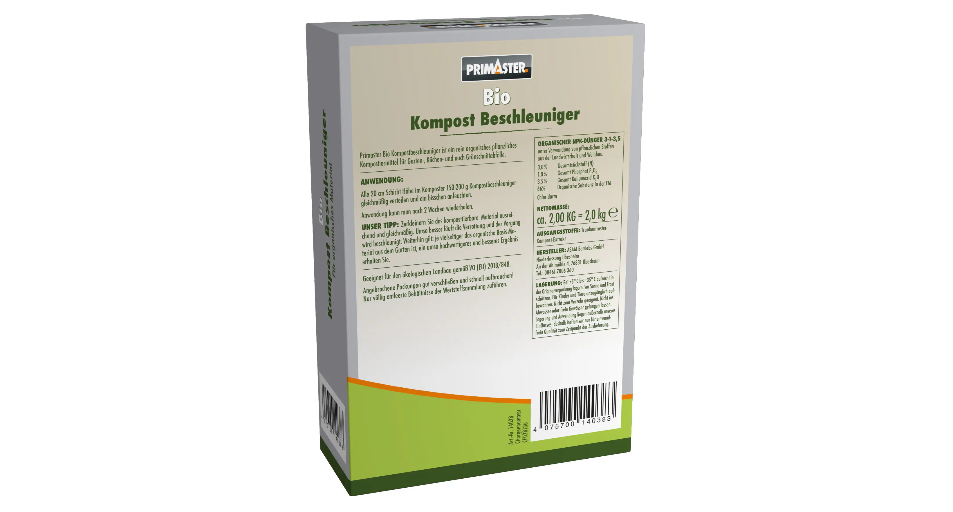 Primaster Bio-Kompostbeschleuniger 2 kg