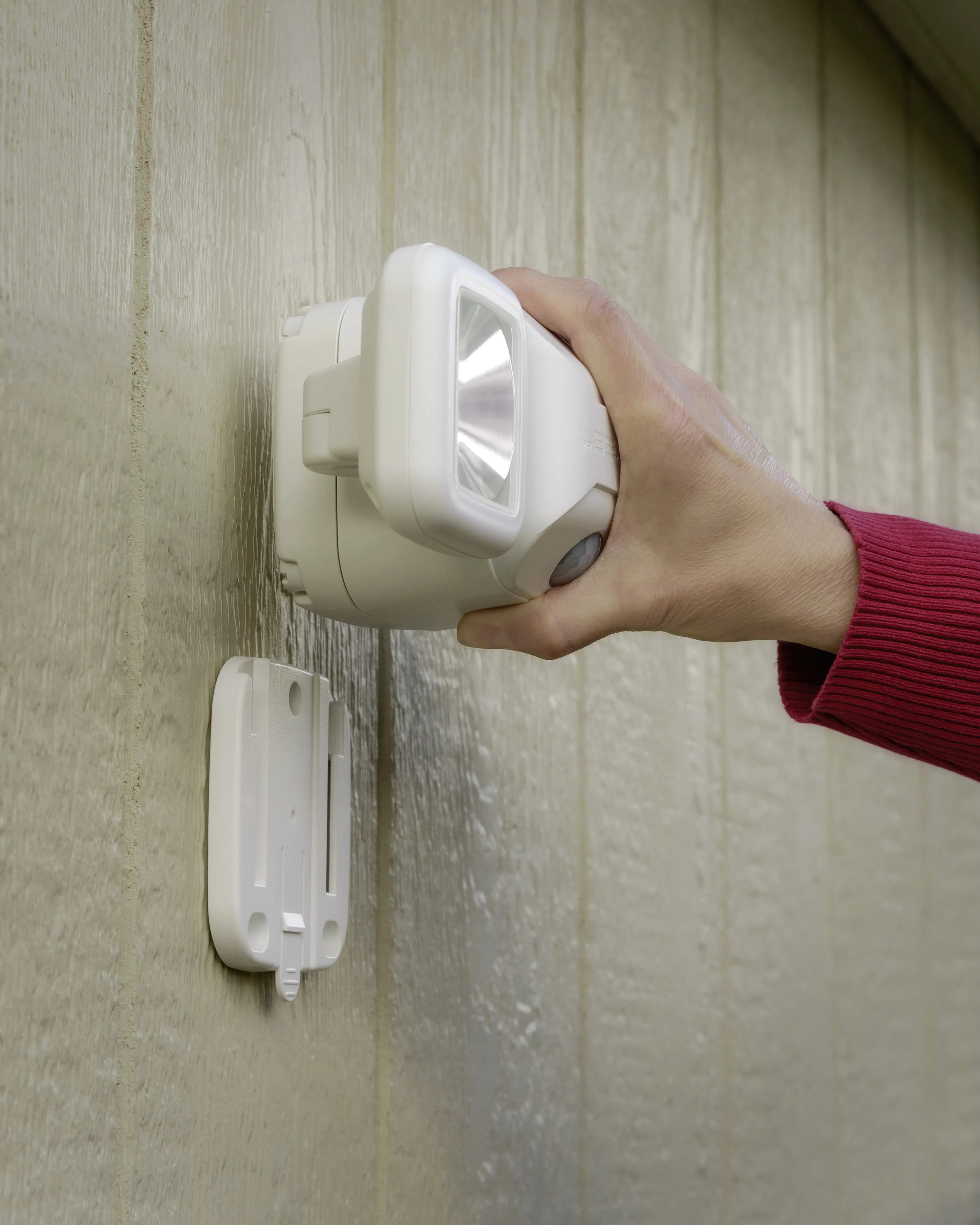 Mr Beams LED Batterielicht Security Light 500lm, 5000K, weiß