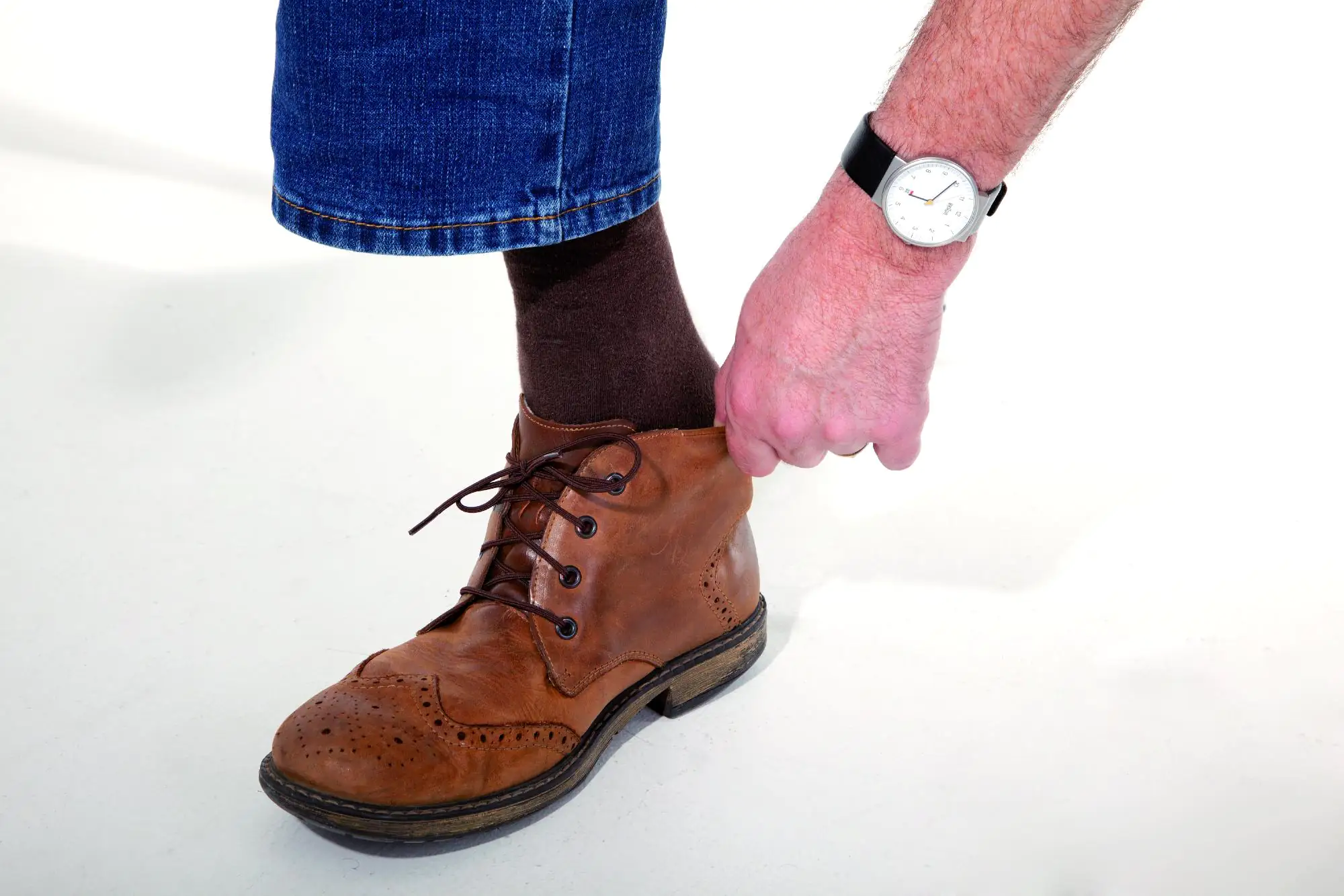 HSI Schnürbänder braun