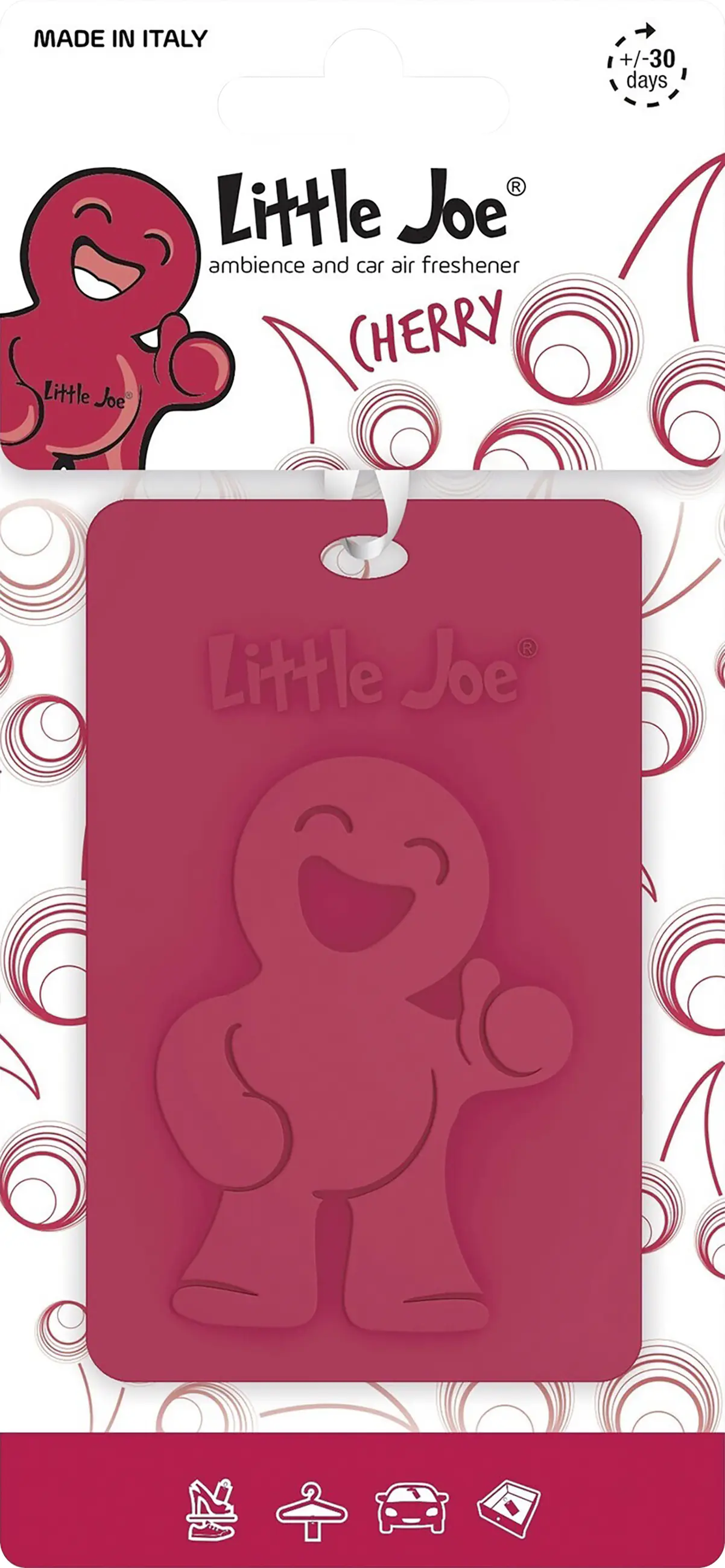 Little Joe Lufterfrischer Clip Karte Cherry