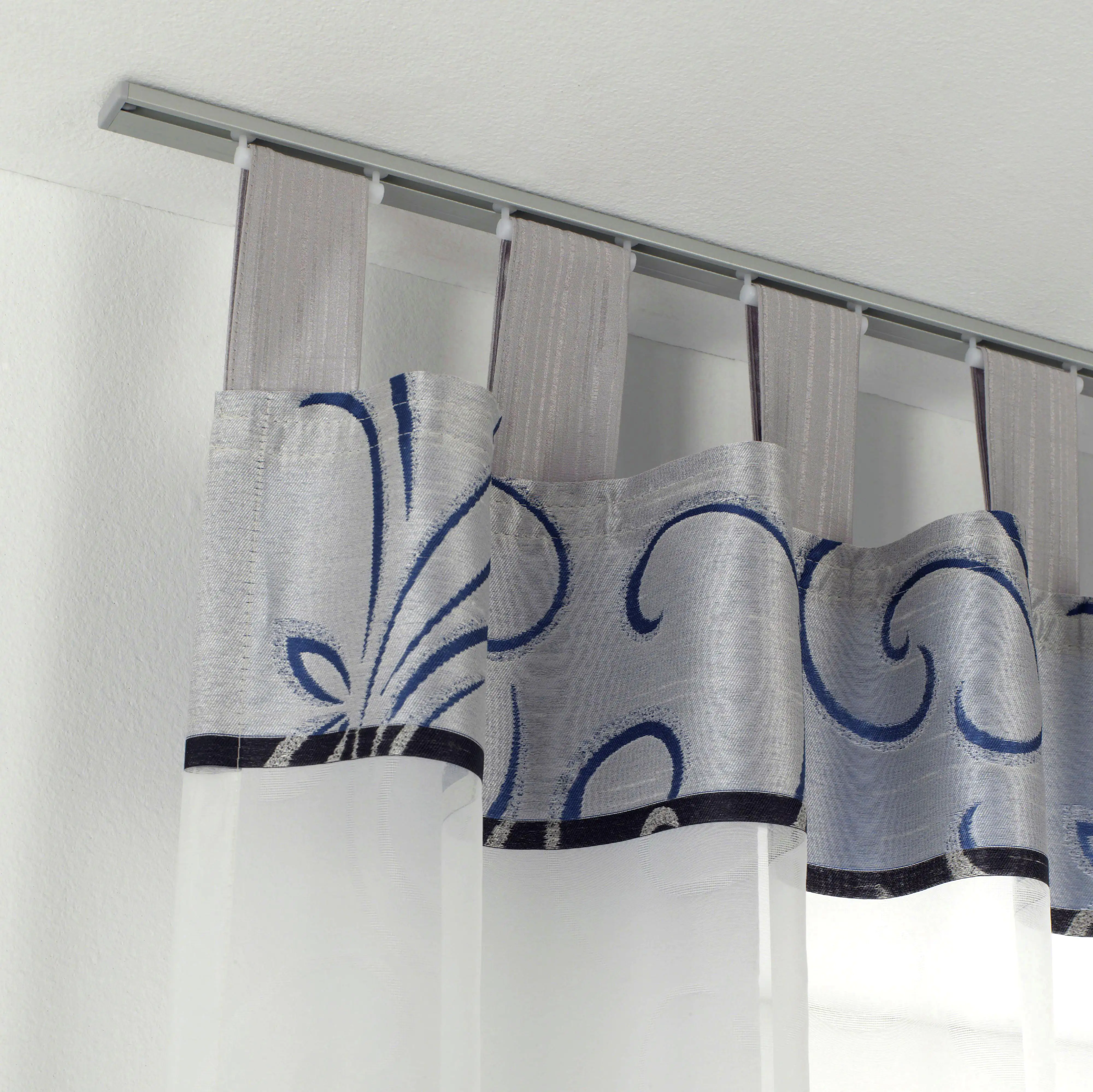 Gardinia Schlaufengleiter 5 cm, weiß, 10 Stück