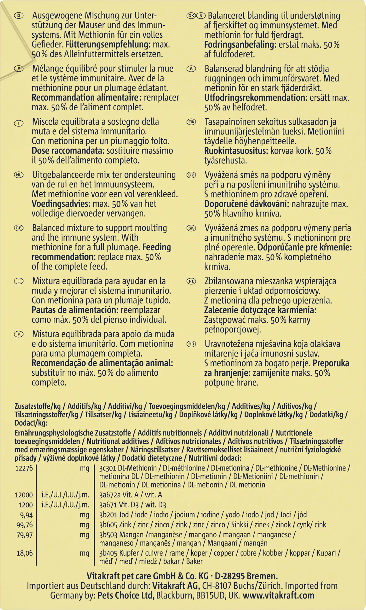 Vitakraft Mauser-Fit Cocktail 200 g Vitakraft Mauser-Fit Cocktail 200 g