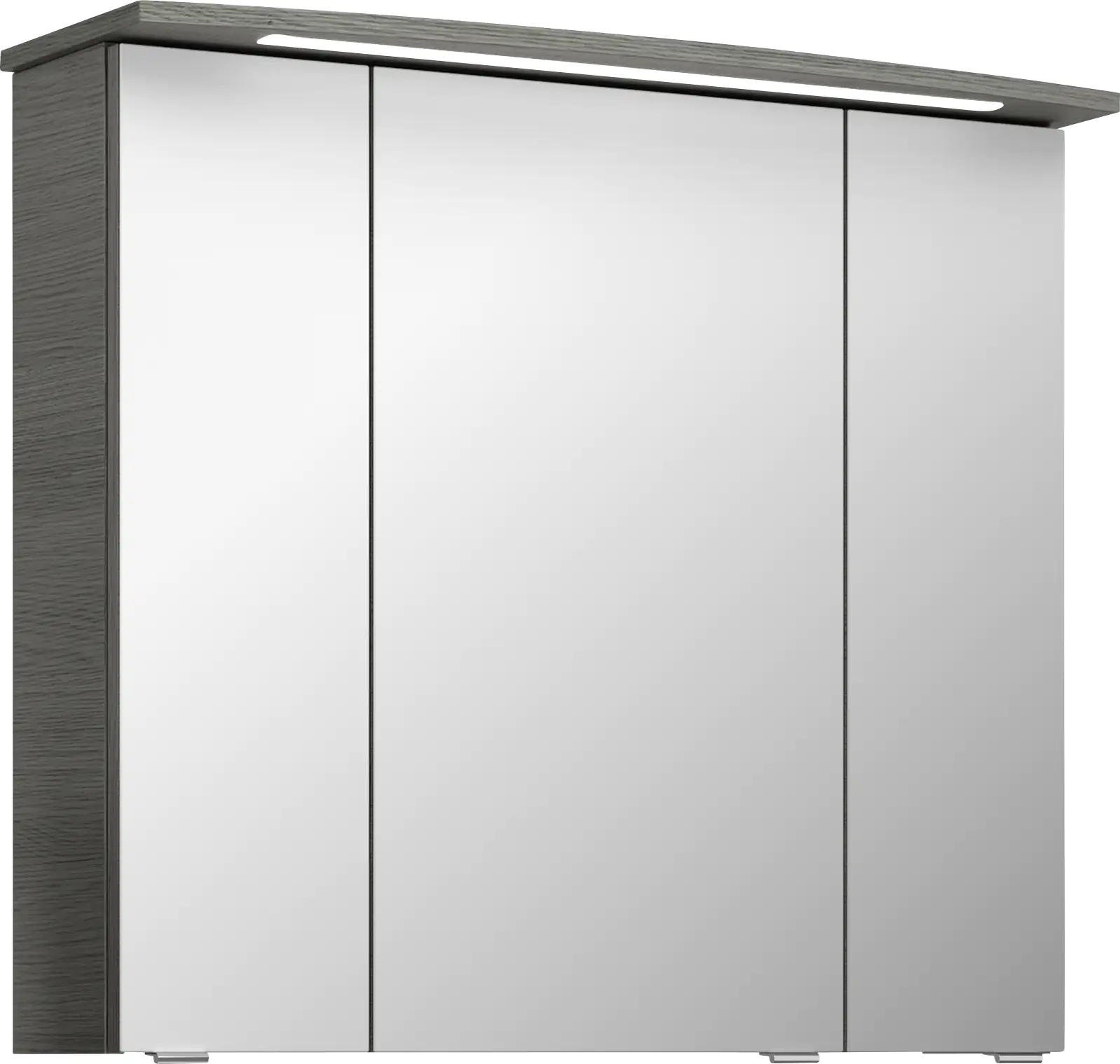 Pelipal Spiegelschrank Fokus 4010 Graphit Struktur quer, Breite 820 mm