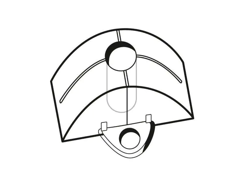 Gutta Abstandshalter Sinus 76/18 20 Stk. transparent