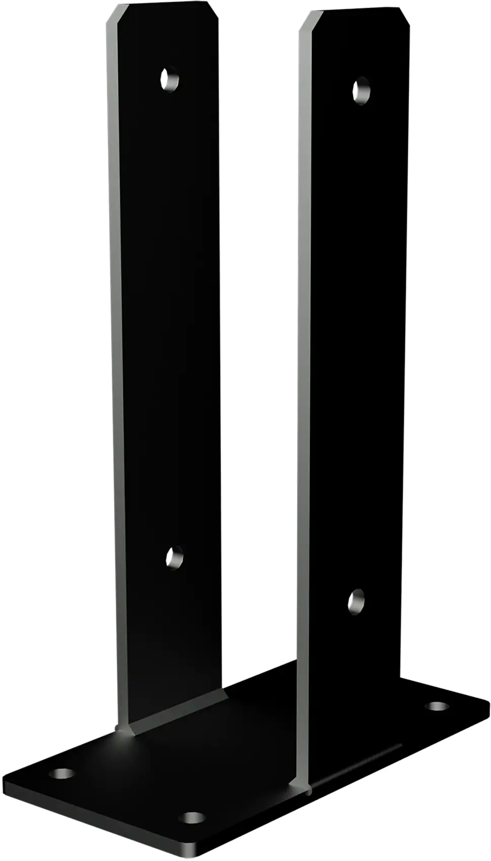 Plus U-Pfostenfuss Fundamentsmontage - 9x9x30 cm