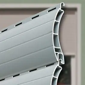 Schellenberg Rollladenprofil für System Maxi 120 x 5,2 cm grau