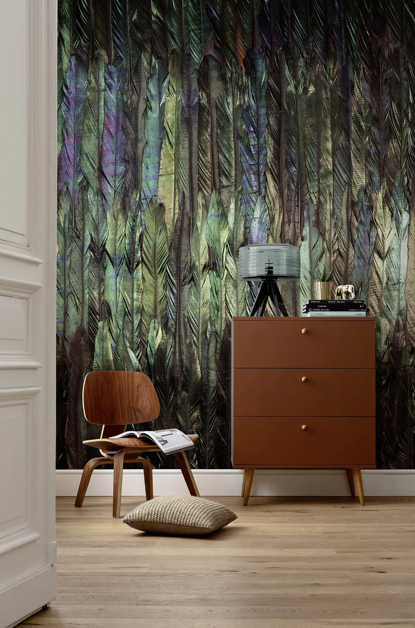 Komar Vlies Fototapete Dark Wings 200 x 250 cm 