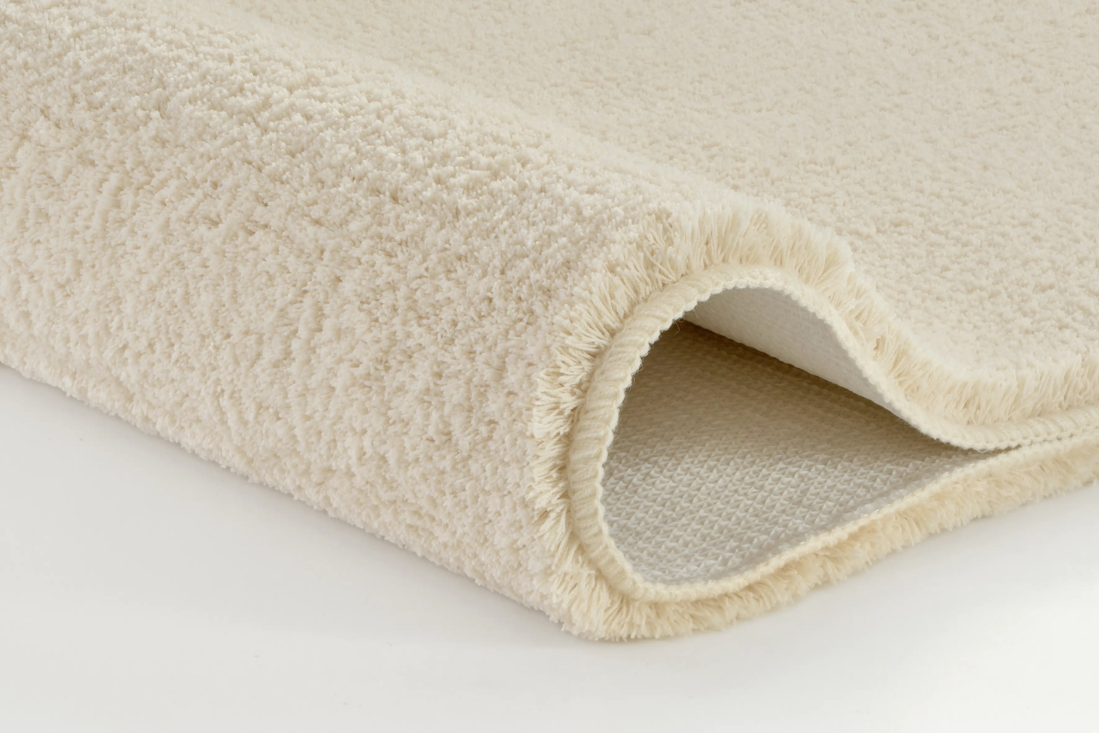 Kleine Wolke Badteppich Marco sandbeige Polyester 50 x 60 cm