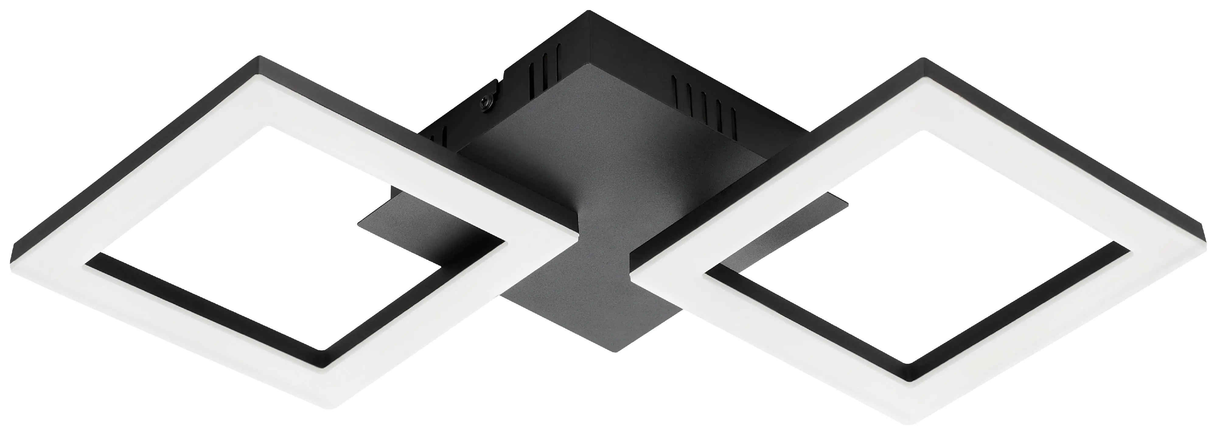 Eglo Connect LED Deckenleuchte Paranday-Z schwarz 47 x 22,5 cm