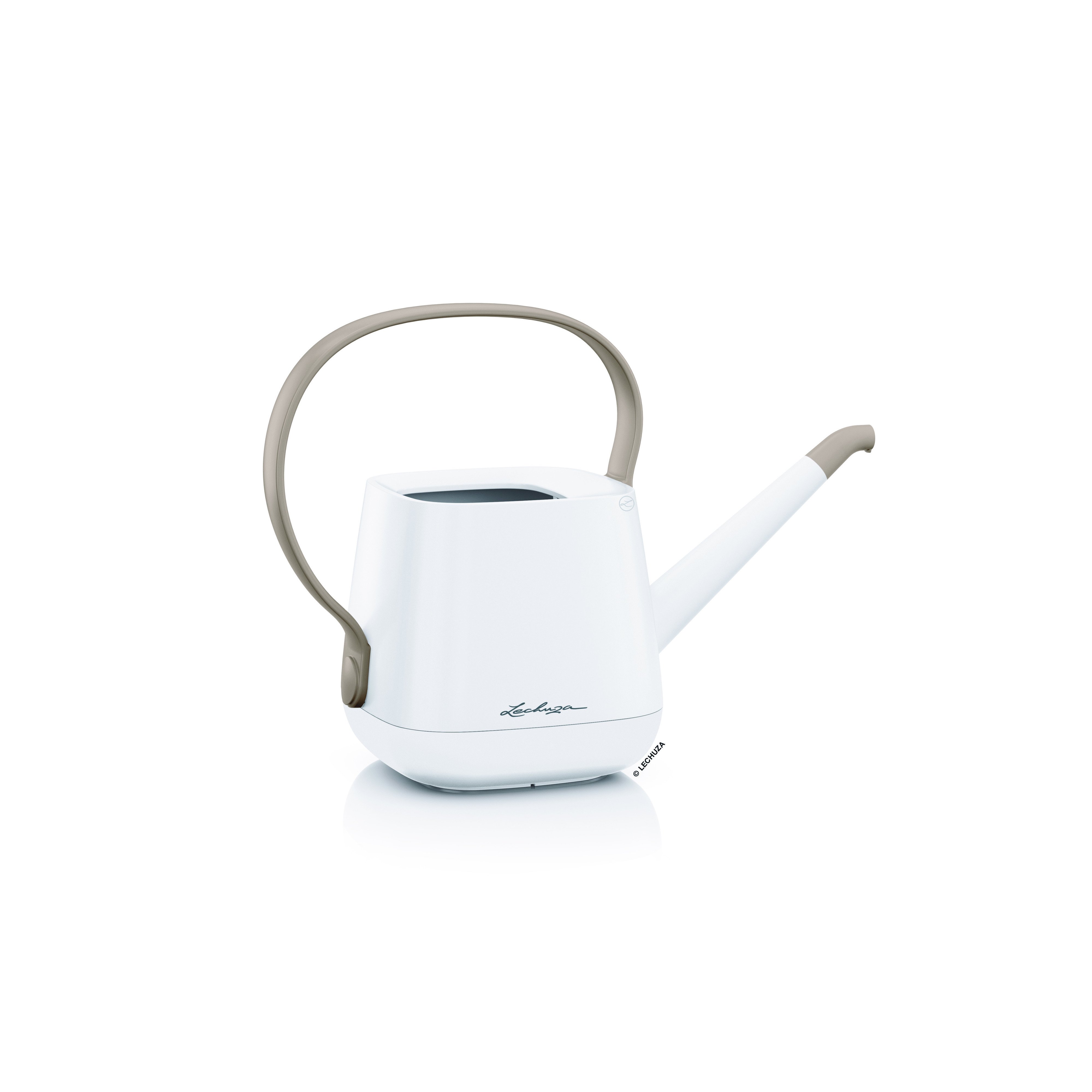 Lechuza Gießkanne Yula 1,7 L Kunststoff weiß/taupe