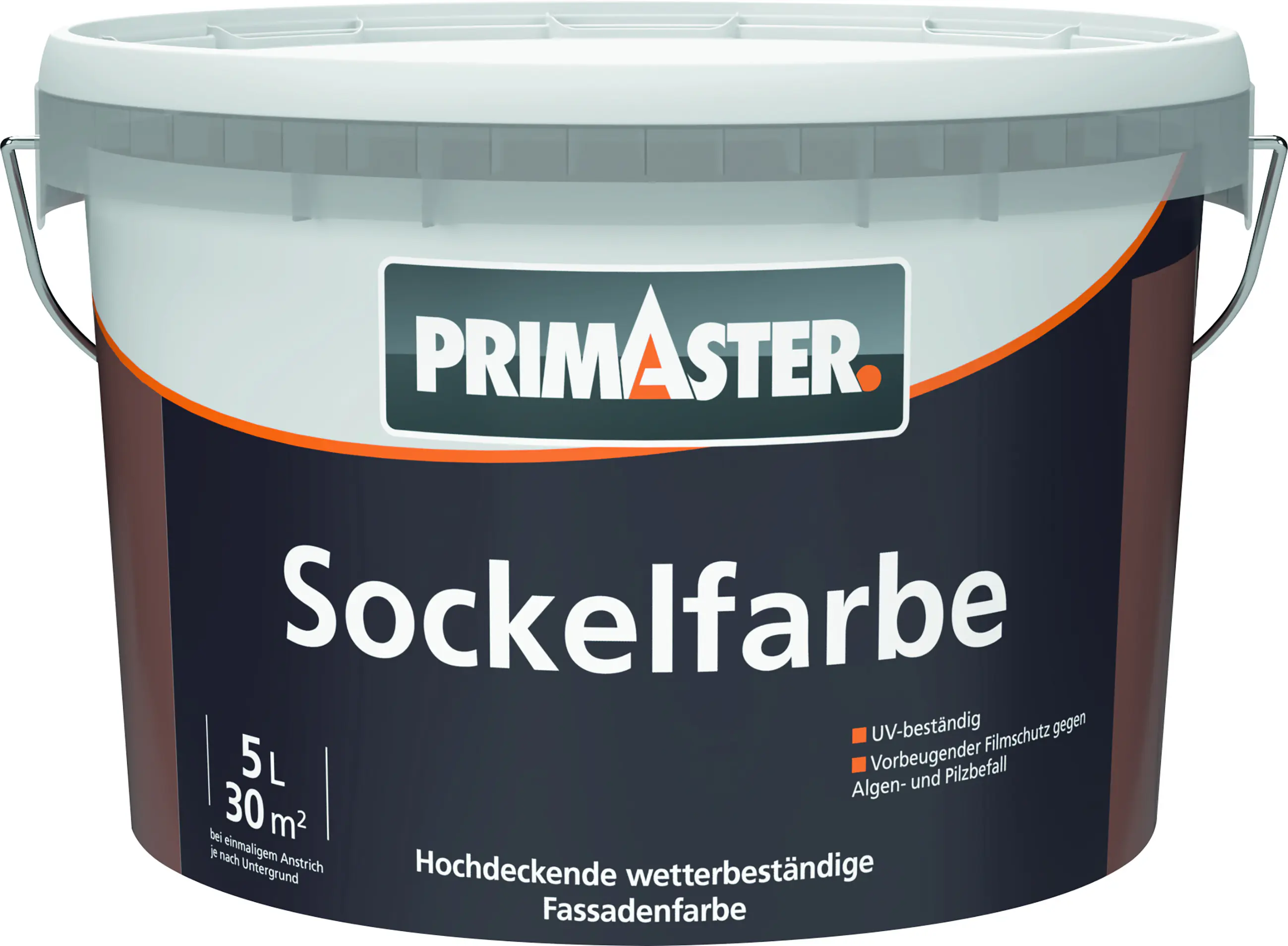 Primaster Sockel- und Dachfarbe 5 L sandstein Primaster Sockel- und Dachfarbe 5 L sandstein