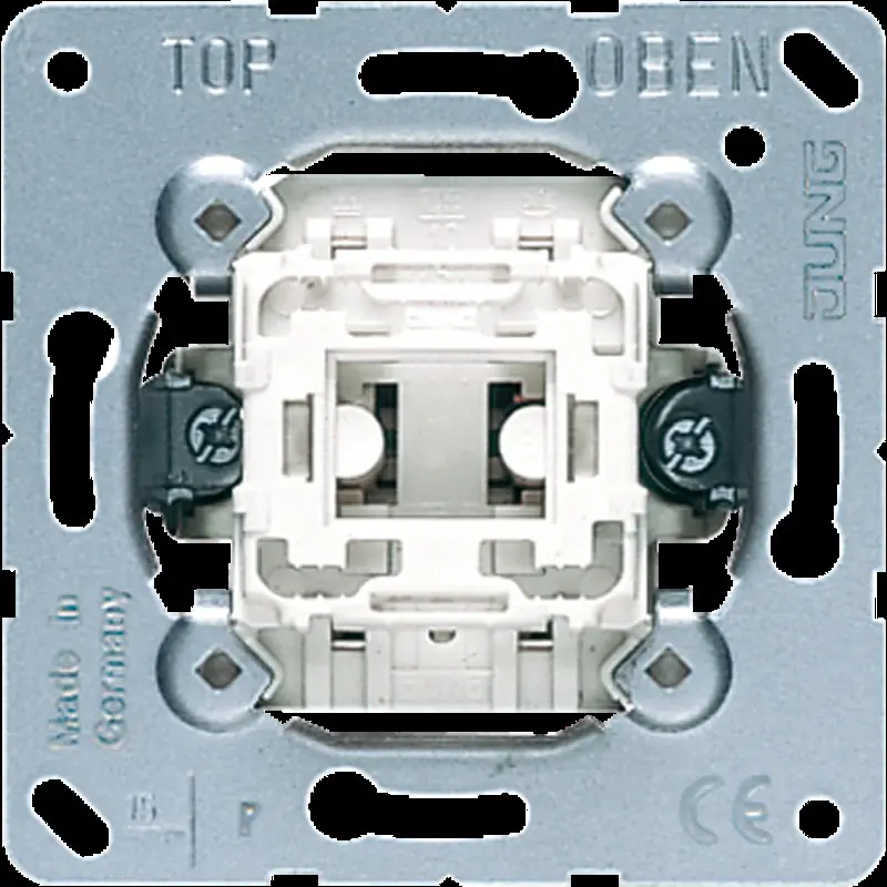 Jung Aus- und Wechselschaltereinsatz grau 10er Sparpack 506U