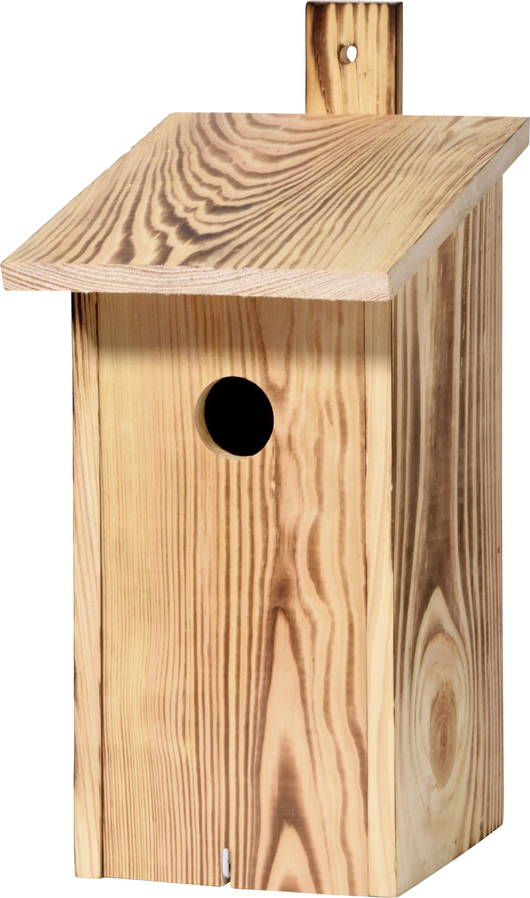 Dobar Nistkasten Kiefernholz geflammt LxBxH: 15,5x19x33 cm Dobar Nistkasten Kiefernholz geflammt LxBxH: 15,5x19x33 cm