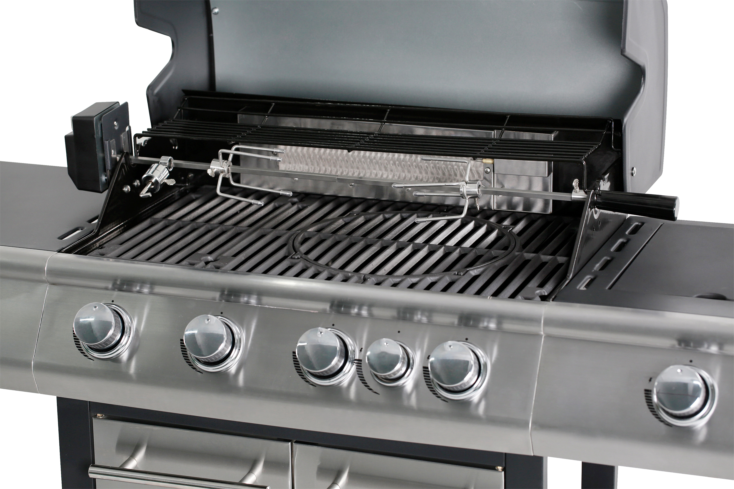 Primaster Gasgrill California 411 M 4-Brenner Grillfläche: 70 x 40,5 cm Primaster Gasgrill California 411 M 4-Brenner Grillfläche: 70 x 40,5 cm