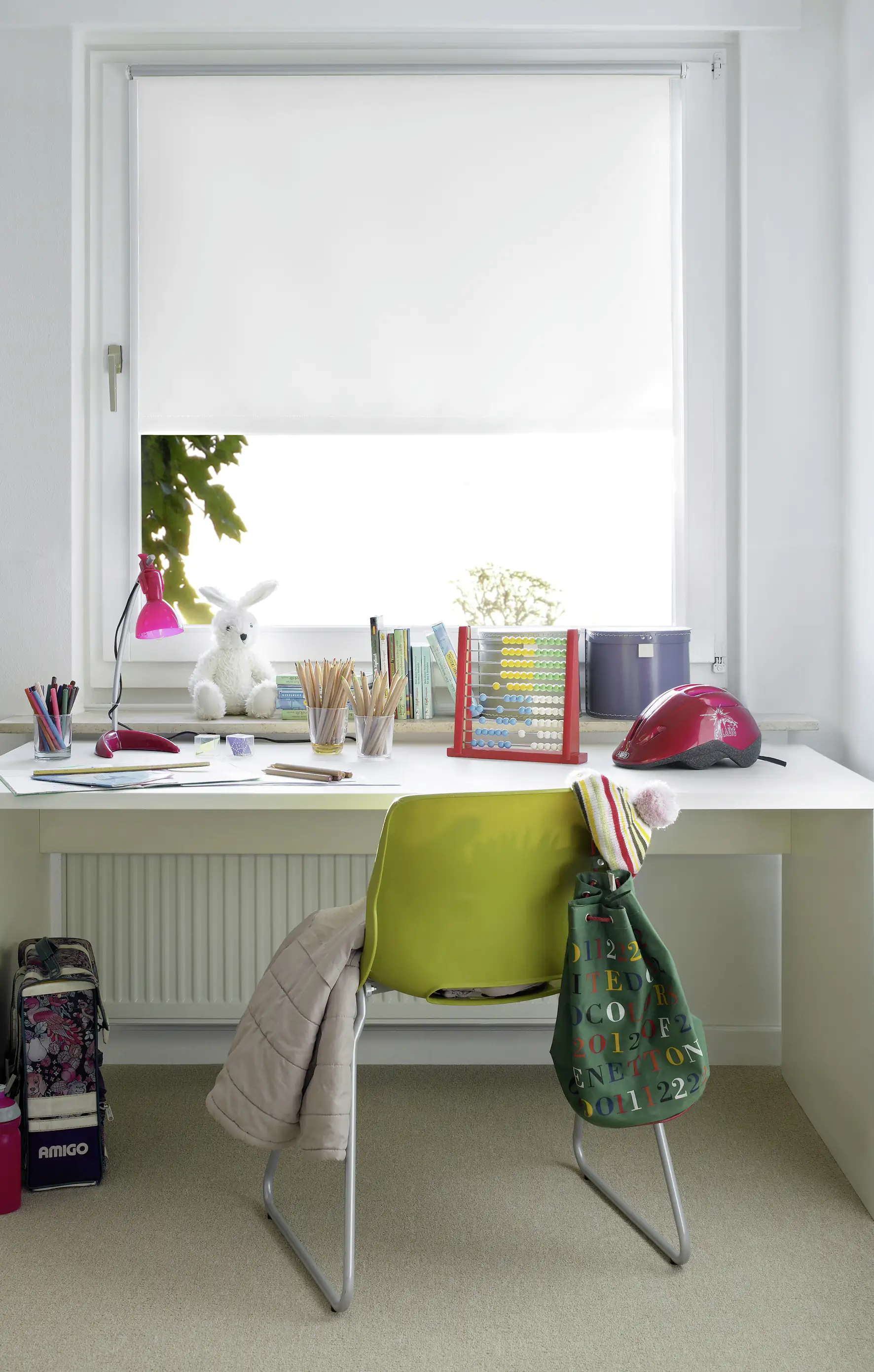 Gardinia EasyFix Thermo Rollo weiß 120 x 150 cm