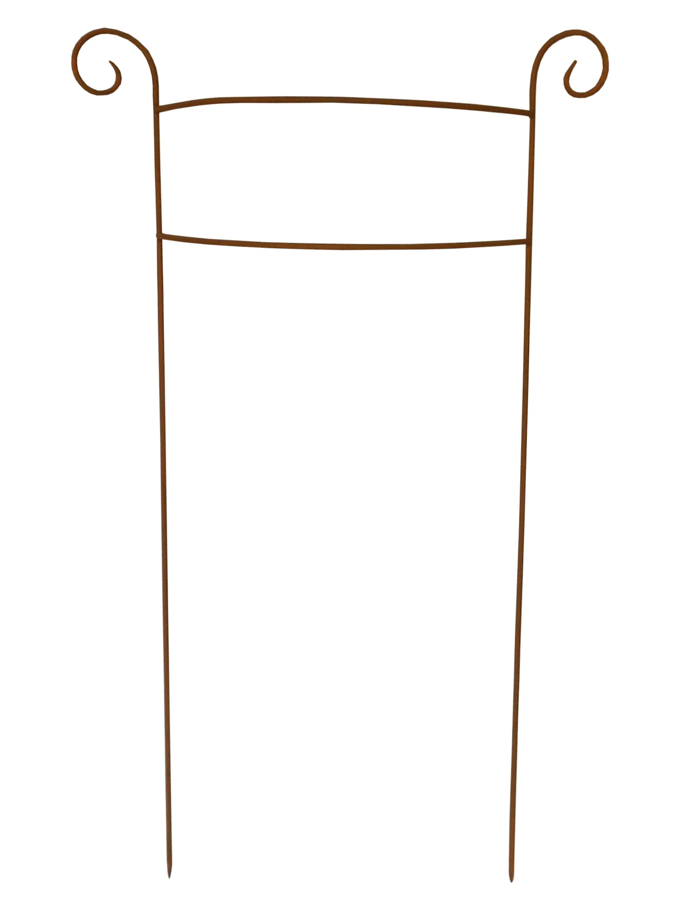 TrendLine Pflanzstütze 100cm rostoptik 58,5 x 12,5 x 100 cm