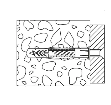 Fischer Universaldübel-Set UX 10.0 x 60 mm - 4 Stück Fischer Universaldübel-Set UX 10.0 x 60 mm - 4 Stück