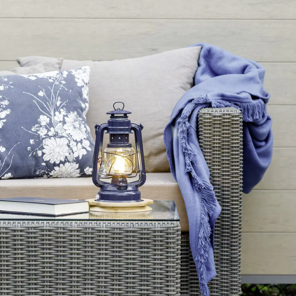 Feuerhand LED Laterne Baby Special 276 cobalt blue