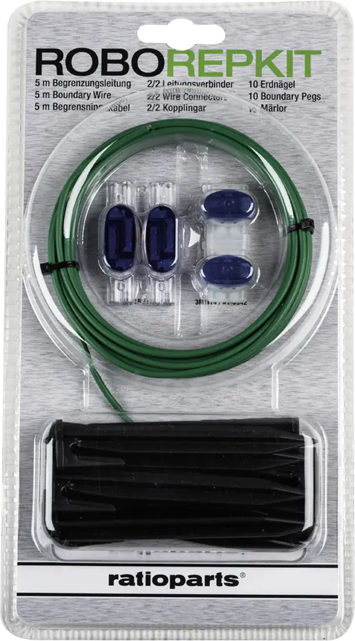 ratioparts roborepkit Mähroboter Reparaturset für Begrenzungsleitung 5 m