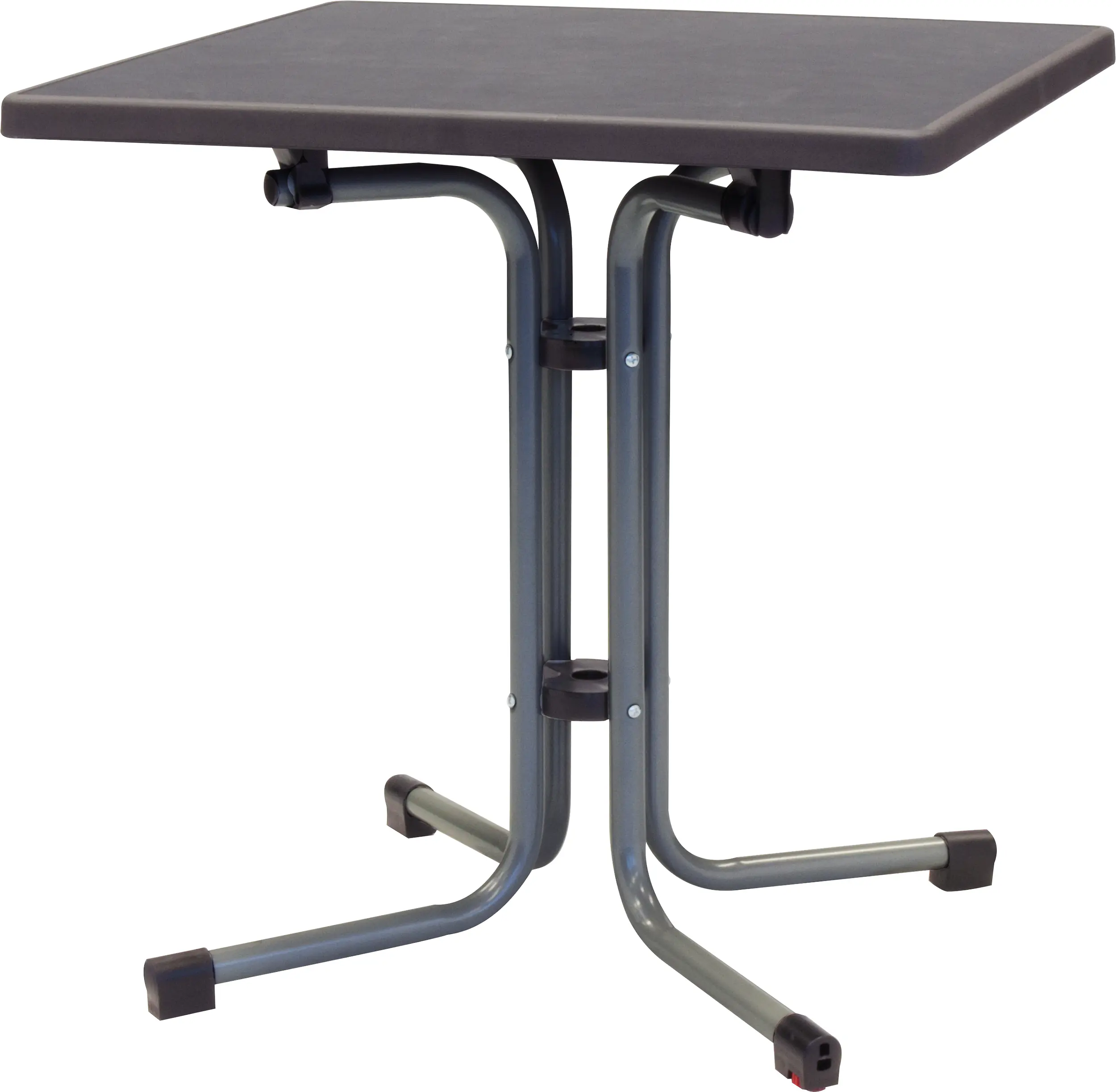 MFG Gartentisch wetterfest Stahl Boulevard 70 x 70 cm klappbar